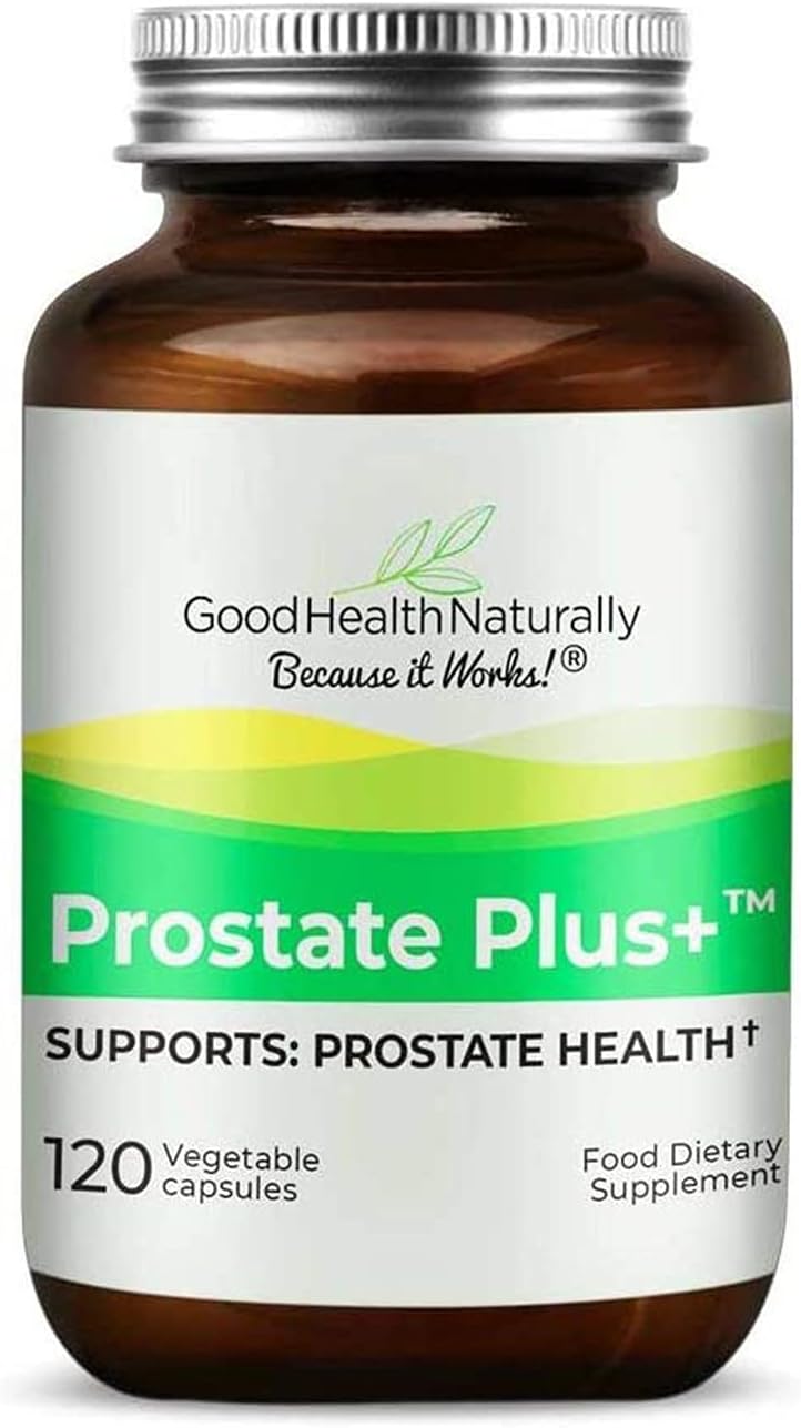 Prostate Support Supplement - 120 Capsules for Good Health Naturally
