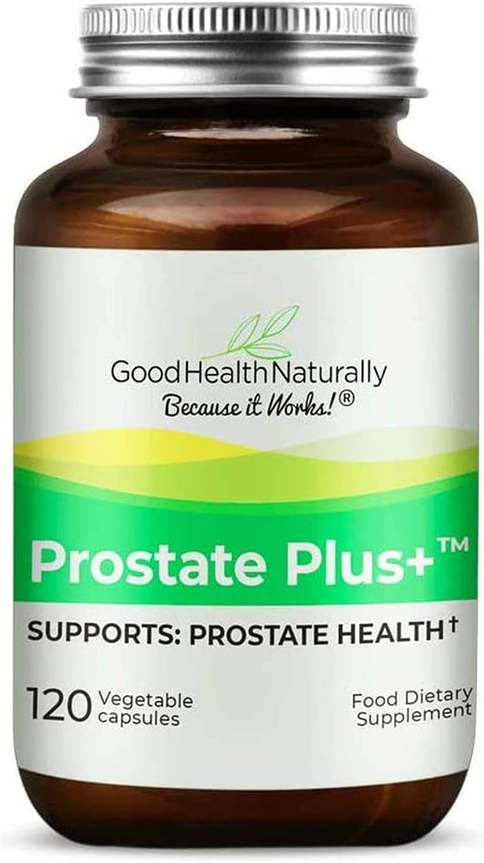 Prostate Support Supplement - 120 Capsules for Good Health Naturally