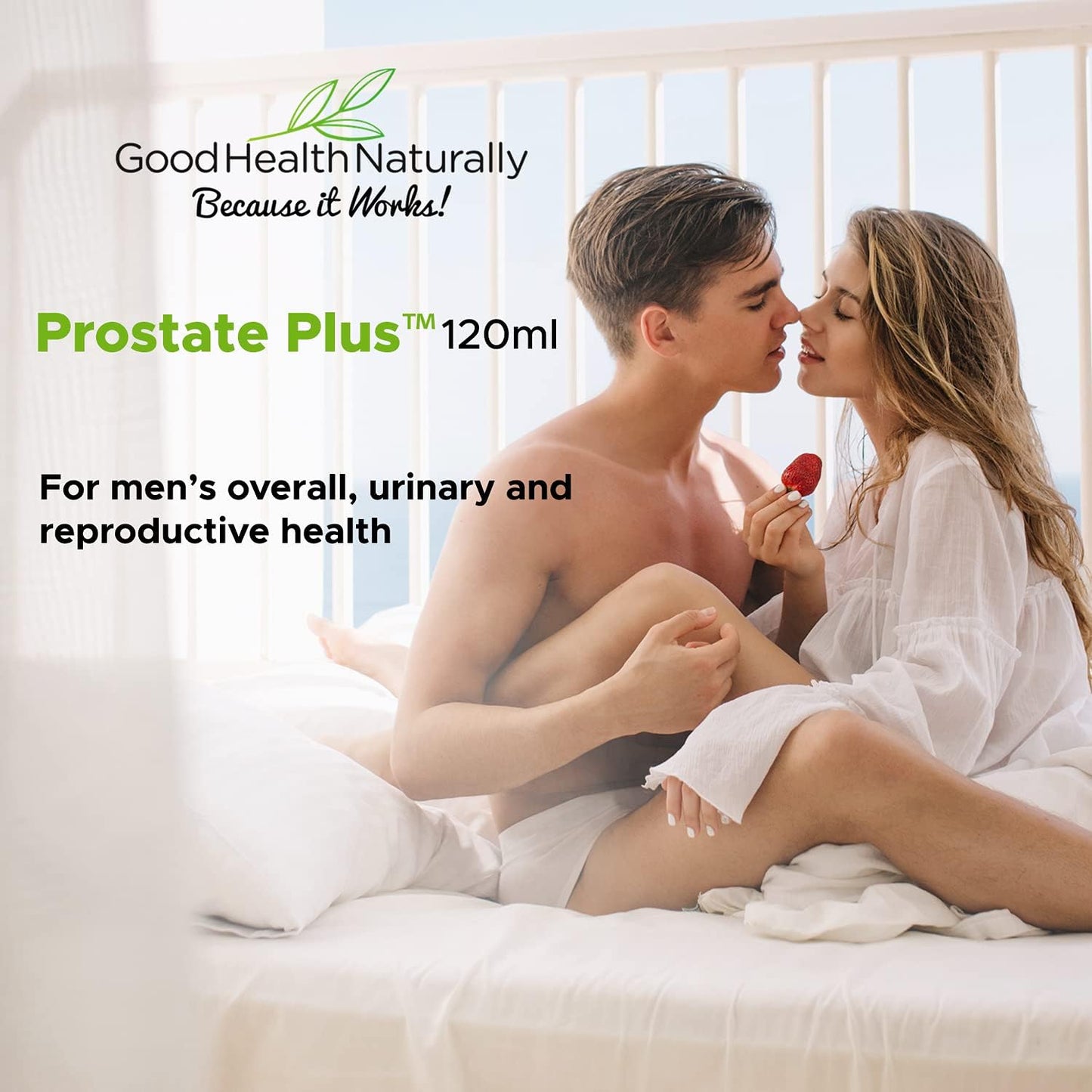 Prostate Support Supplement - 120 Capsules for Good Health Naturally