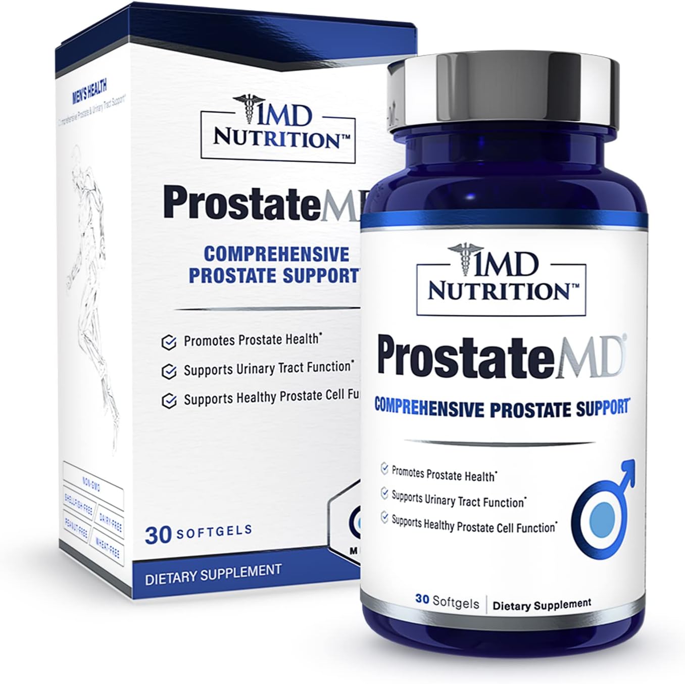 ProstateMD Saw Palmetto Supplement for Urinary Tract and Bathroom Urges - 30 Day Supply