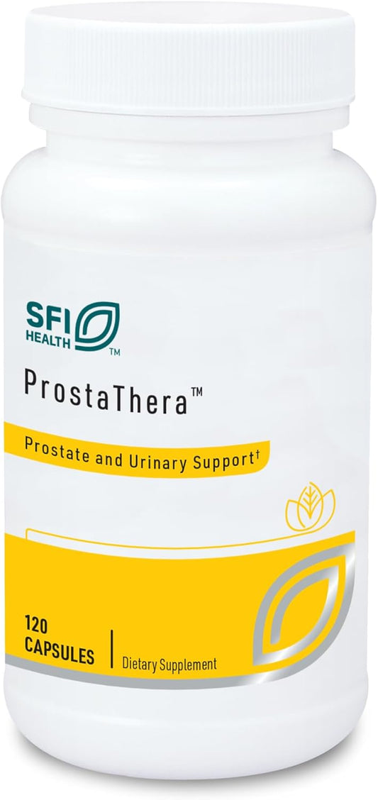 Prostathera Prostate Support Supplement for Men - Saw Palmetto, Pollen, Nettle, Pygeum & Minerals - 120 Tablets