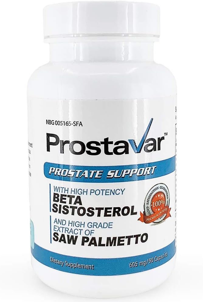 Prostavar Prostate Support Bundle - Pack of 6 Dietary Supplement Bottles