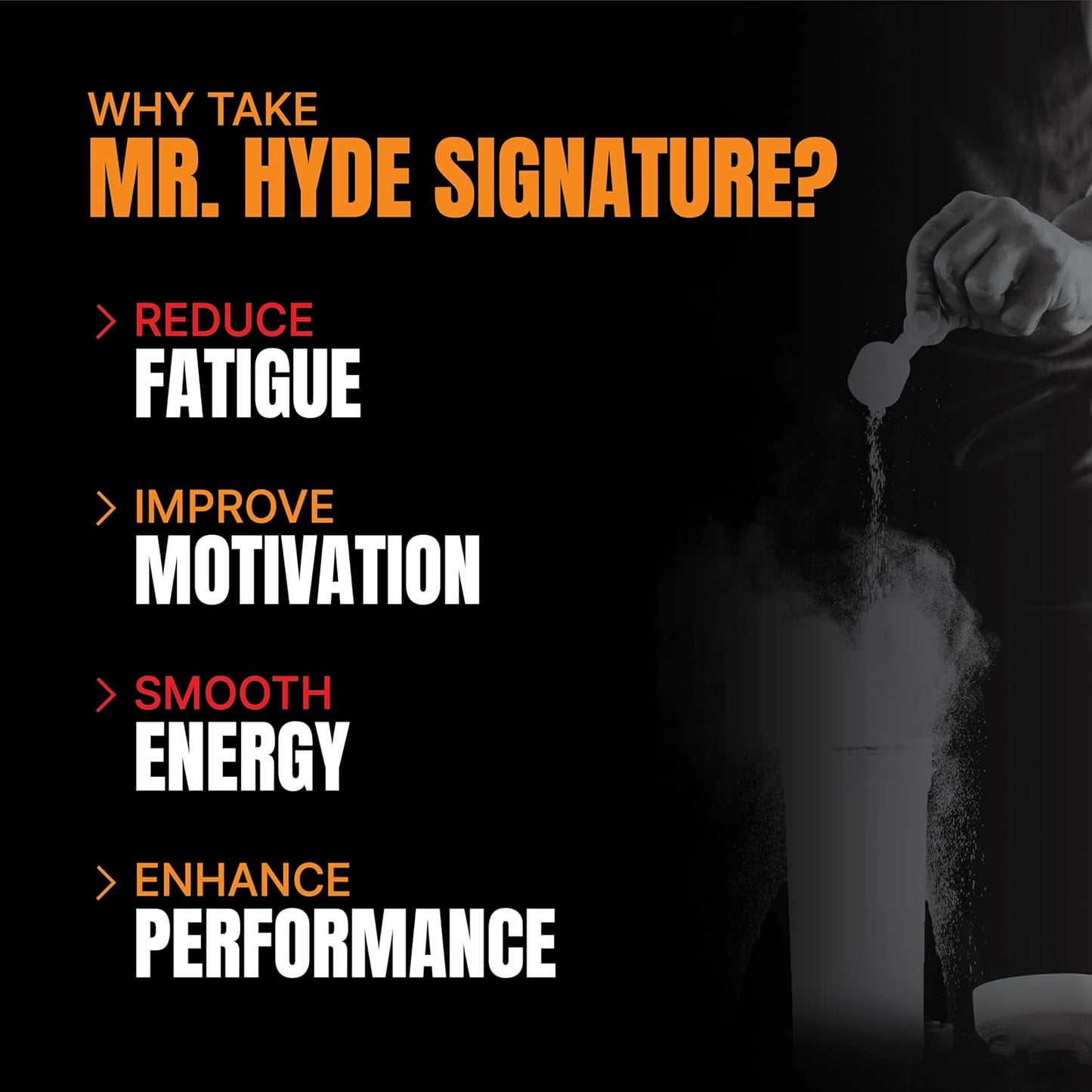 PROSUPPS Mr. Hyde Signature Series Pre-Workout Energy Drink - Enhanced Energy, Focus, and Pumps with Beta Alanine, Creatine, Nitrosigine, & TeaCrine - Fruit Punch Flavor - 30 Servings