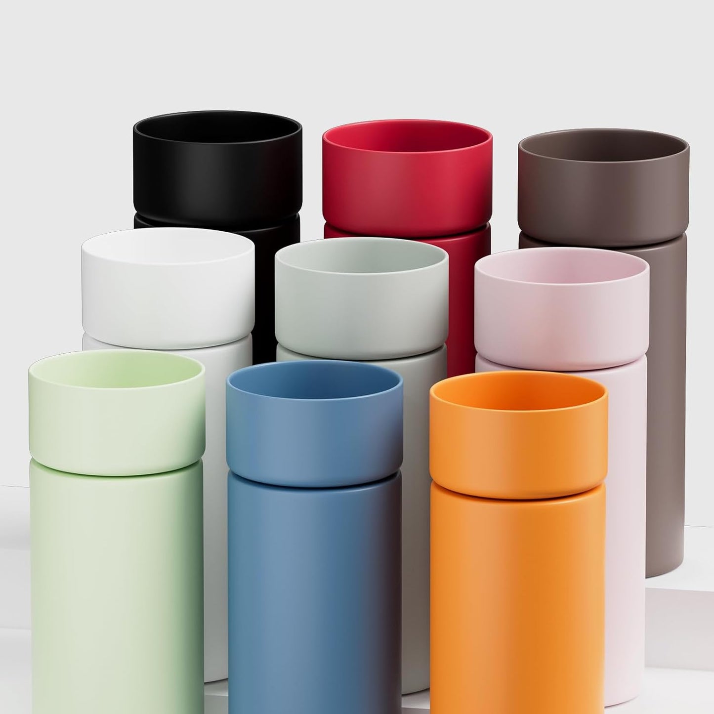 Protective Silicone Boot for Owala Water Bottles - Anti-Slip Sleeve for 24oz, 32oz, 40oz Bottles - BPA Free Bottom Bumper Cover - Scratch Protection for FreeSip/Twist/Flip Models