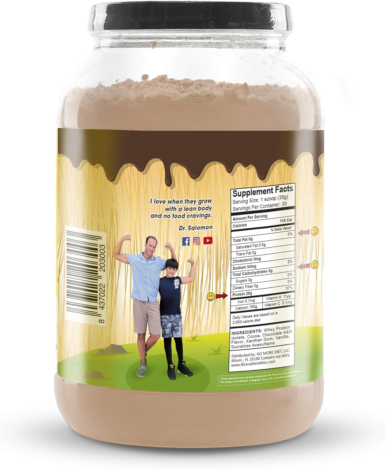 Protein for Kids and Adults to Reduce Abdominal Fat and Stop Food Cravings from Ni una dieta más