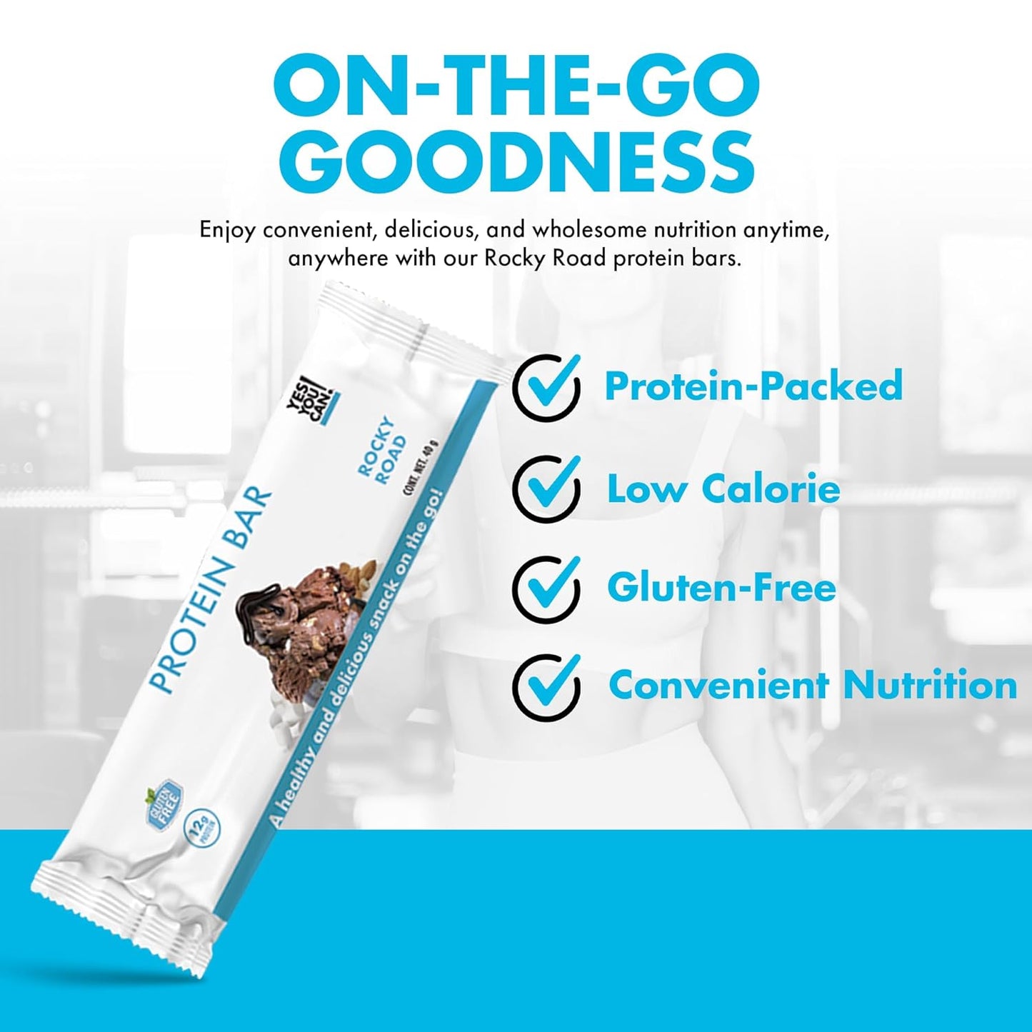 Protein-Rich Rocky Road Bites - Box of 7-1 Pack: Healthy High Protein Snack for the Whole Family, Savory Flavor, Crunchy On-the-Go Snack