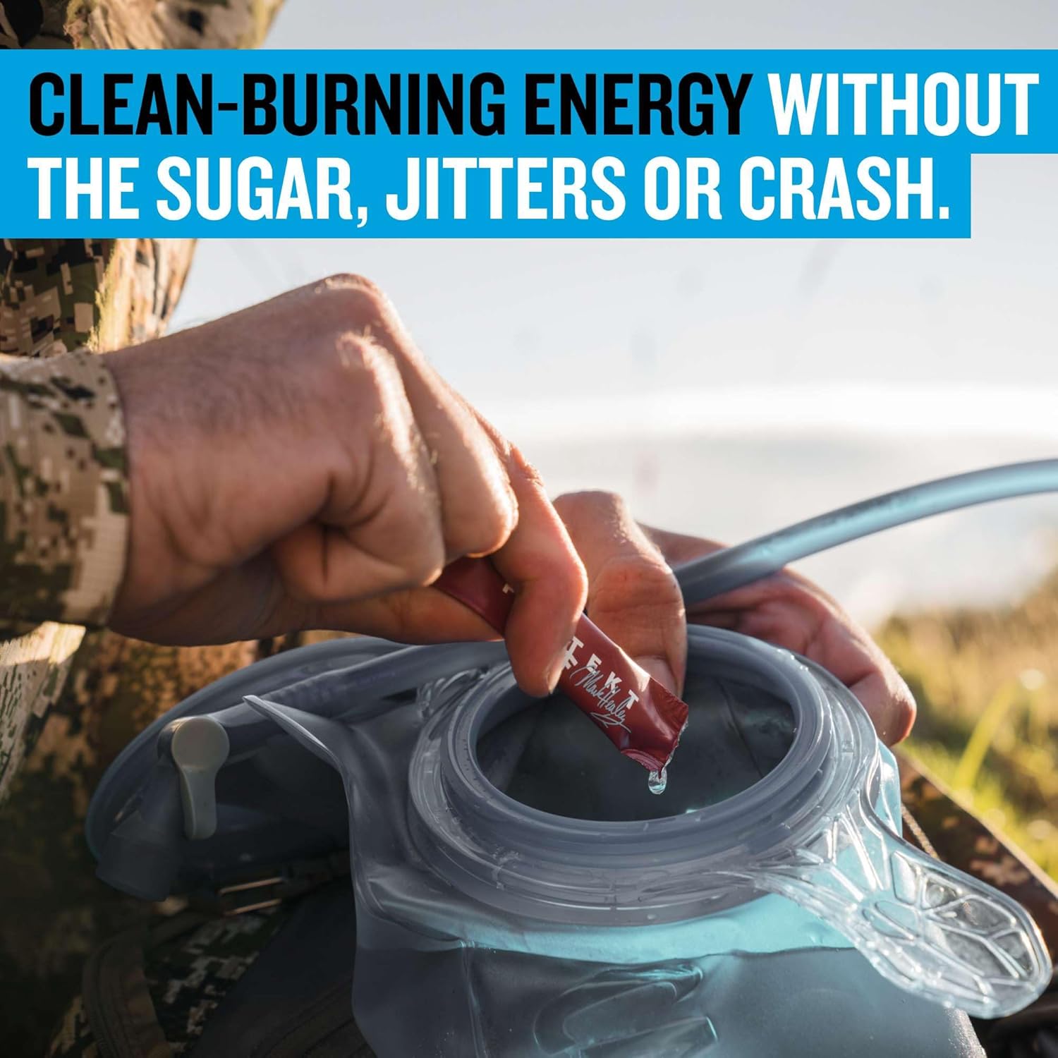 PROTEKT Zero Sugar Energy Drink Pack - Keto Natural Mix with Liquid Vitamin B and Organic Caffeine Blend - On-The-Go Liquid Packets in Zero Sugar Grape Flavor - Pack of 10