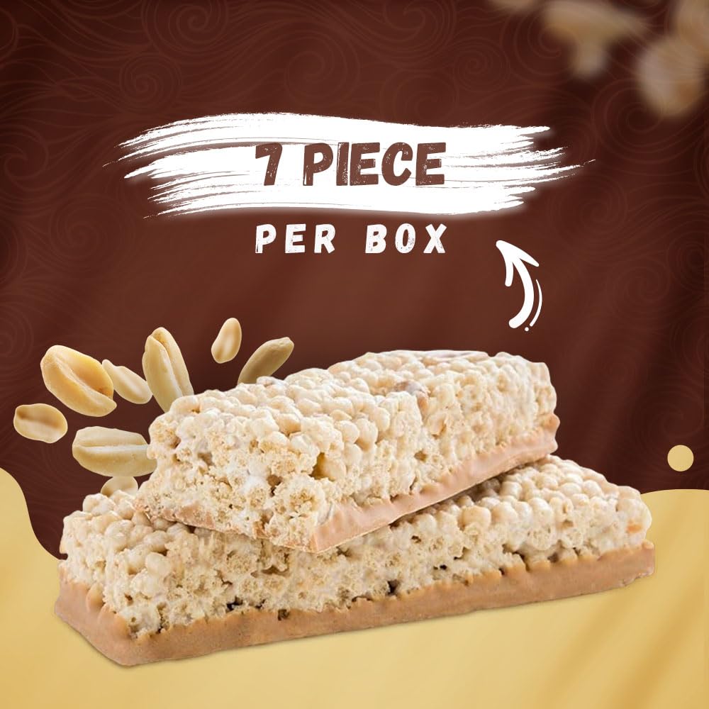 Proti-Thin Fluffy Nutter Protein Bars - High Protein, Low Calorie, VLC, KETO Diet Friendly - Ideal for Ideal Protein - Gluten Free - 7 Bars