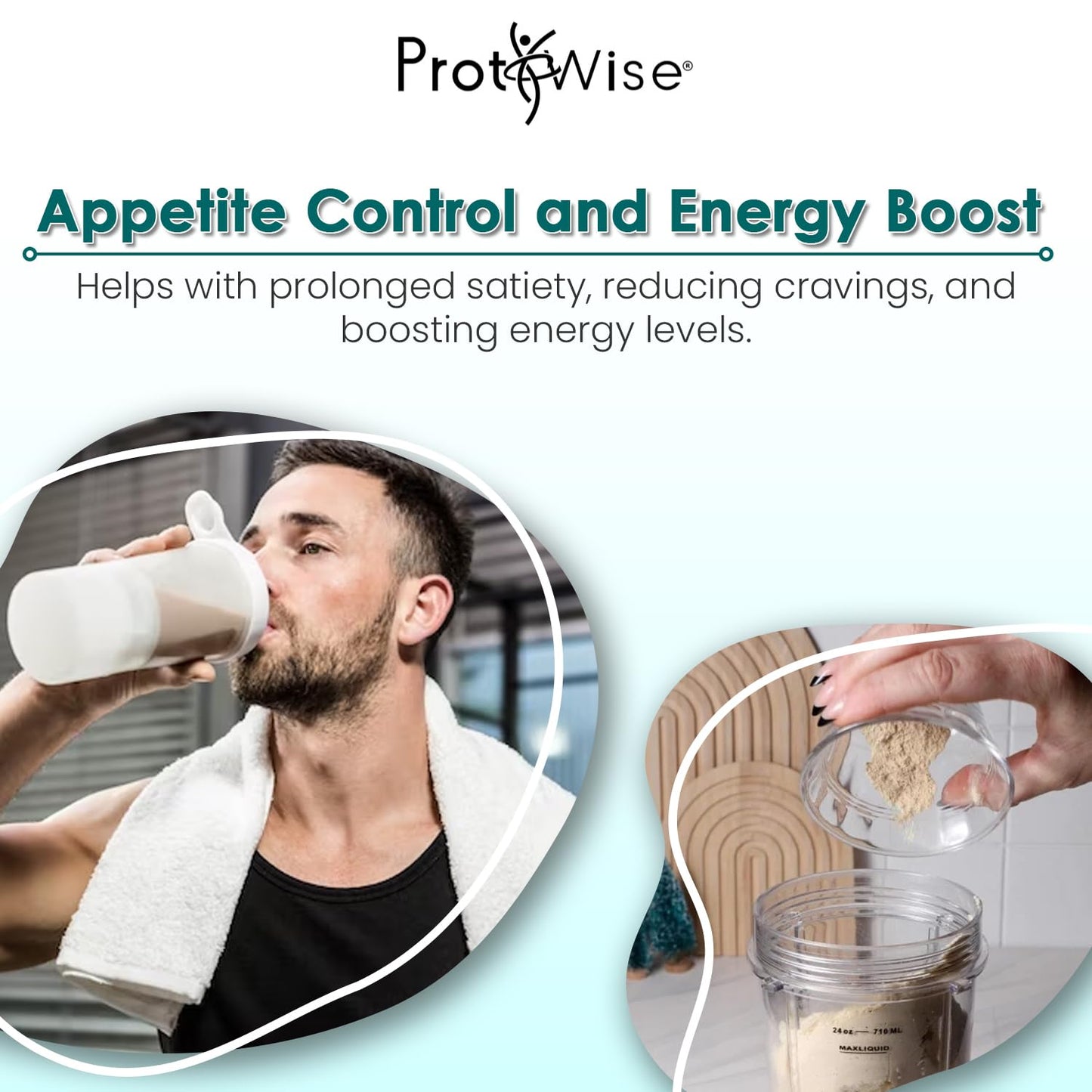 ProtiWise® Chocolate Very High Protein Drink Mix - Meal Replacement for Weight Loss - 35g Protein, Gluten Free Keto Diet - 7/Box