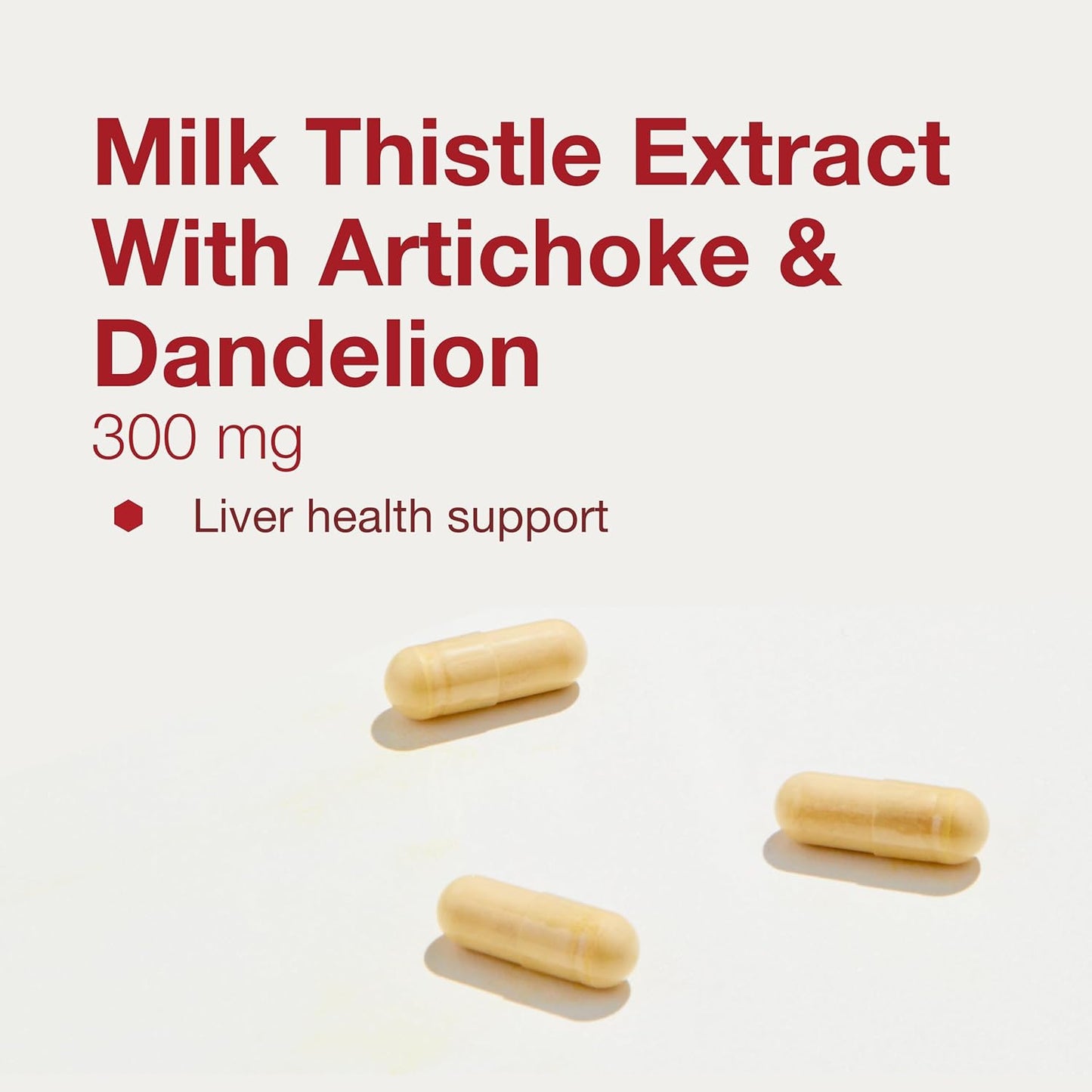 Protocol Milk Thistle Extract 300mg Capsules with Artichoke & Dandelion - Liver Support for Vegans - 90 Ct.
