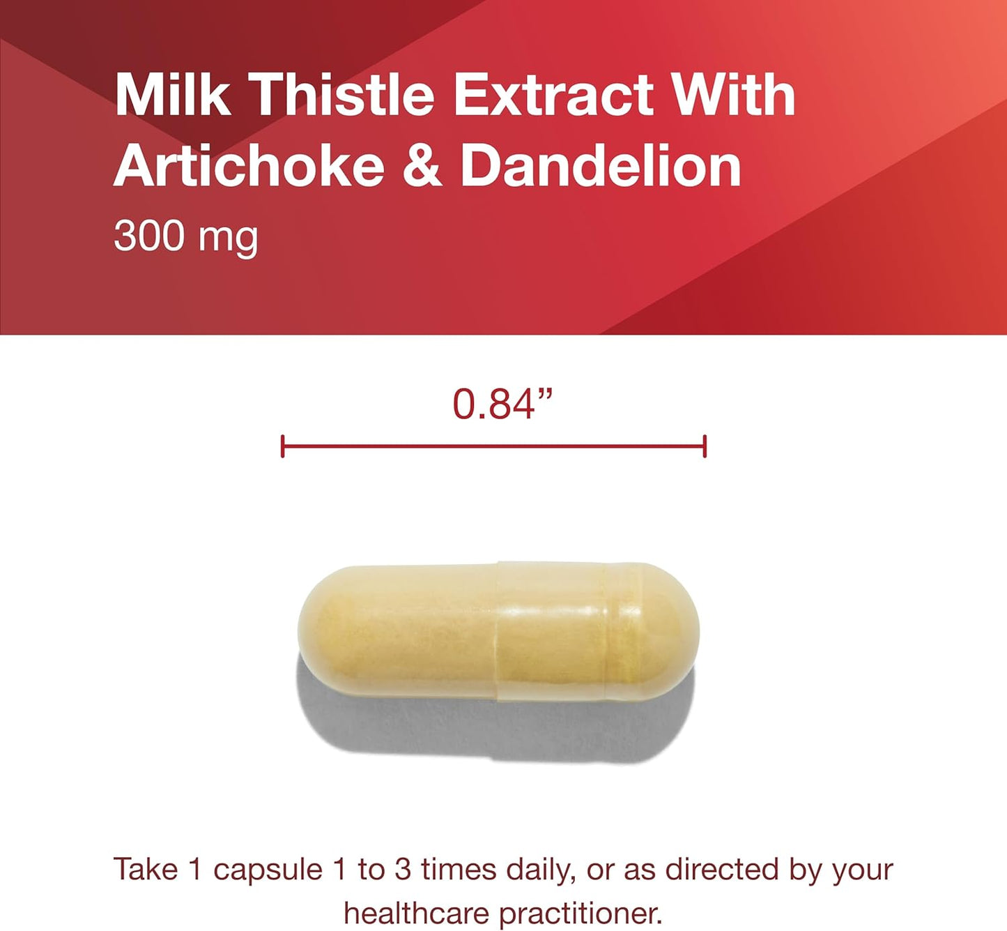 Protocol Milk Thistle Extract 300mg Capsules with Artichoke & Dandelion - Liver Support for Vegans - 90 Ct.