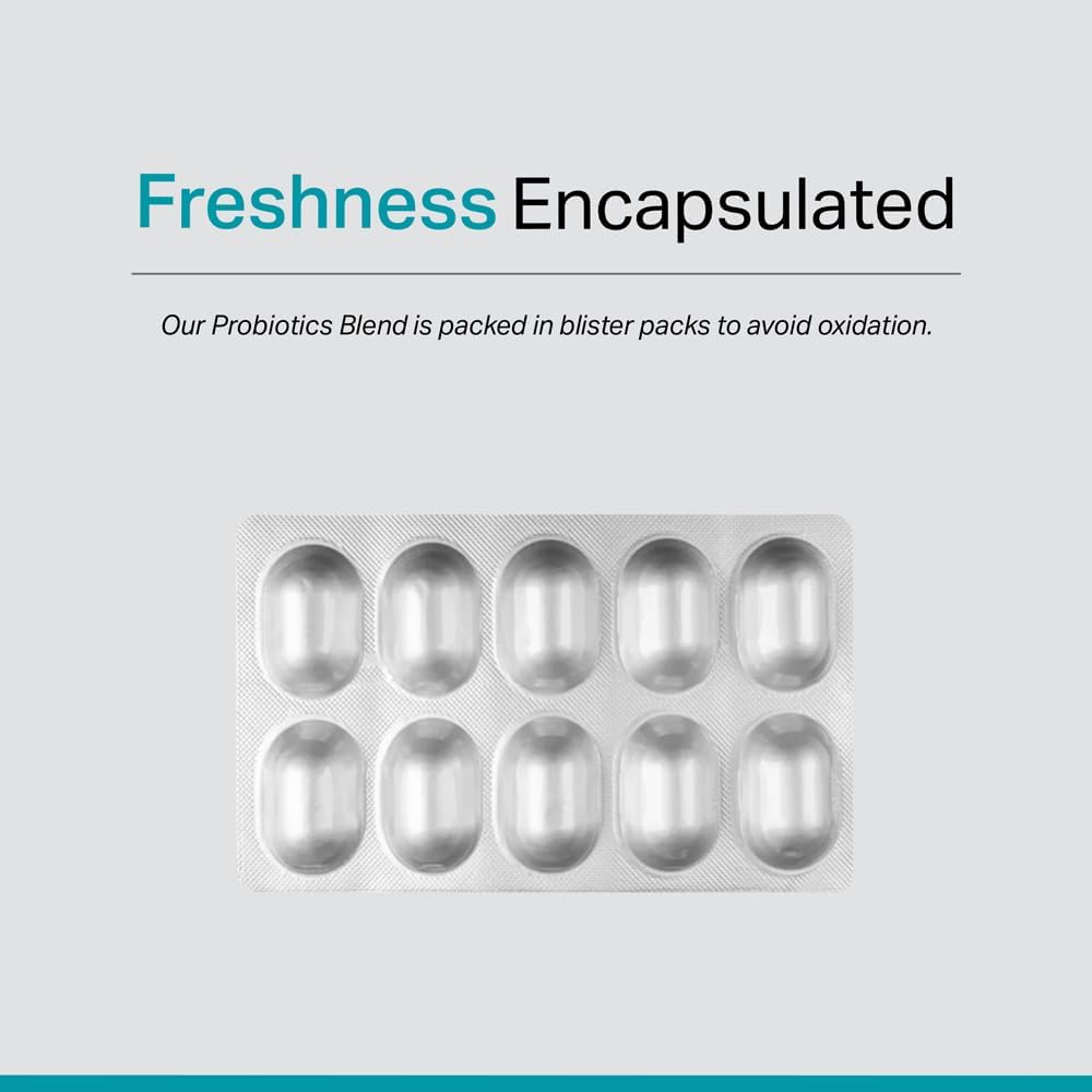 Provitalize 5-in-1 Probiotic Blend with Digestive Enzymes, Zinc, Postbiotic, Prebiotics for Gut Health - 60ct Softgels