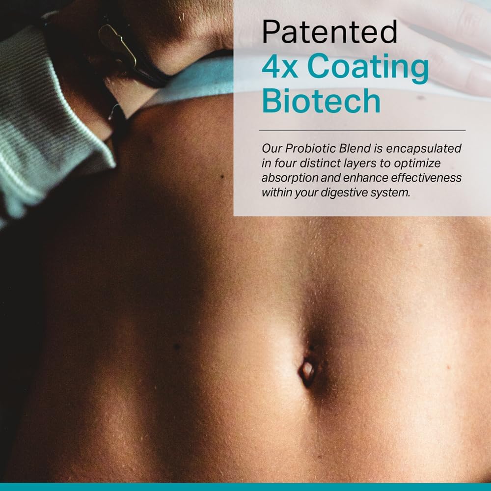 Provitalize 5-in-1 Probiotic Blend with Digestive Enzymes, Zinc, Postbiotic, Prebiotics for Gut Health - 60ct Softgels