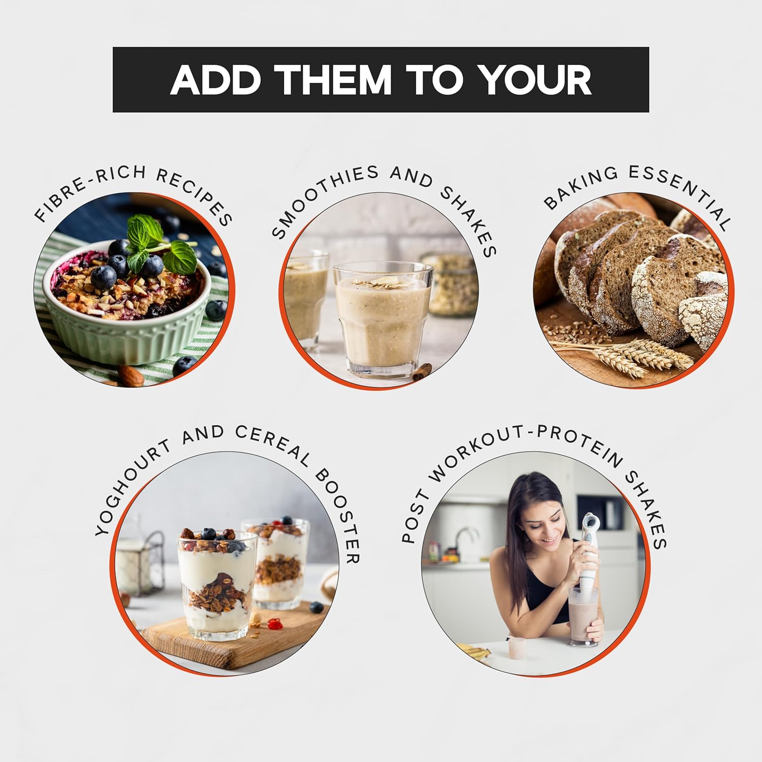 Psyllium Husk Fiber Supplement for Colon Health & Constipation Relief - Soluble Superfood for Baking, Smoothies, Cooking - 1 Pack