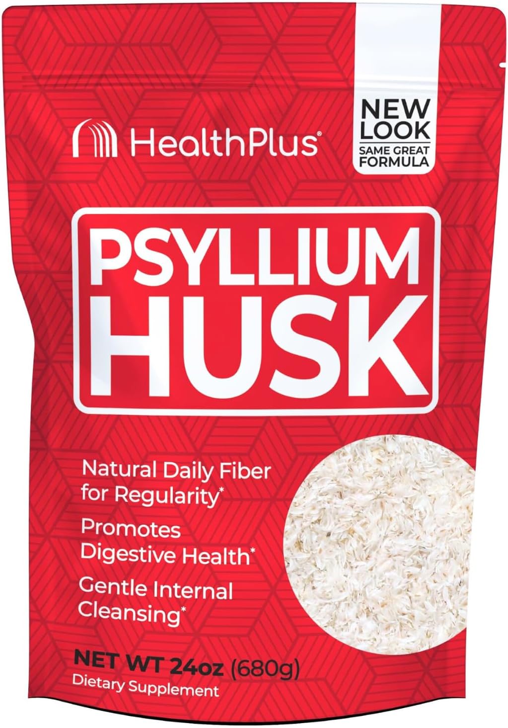 Psyllium Husk Powder - 24 oz, Natural Detox & Daily Fiber Supplement for Constipation Relief, Gentle Gut Cleanse, Keto-Friendly