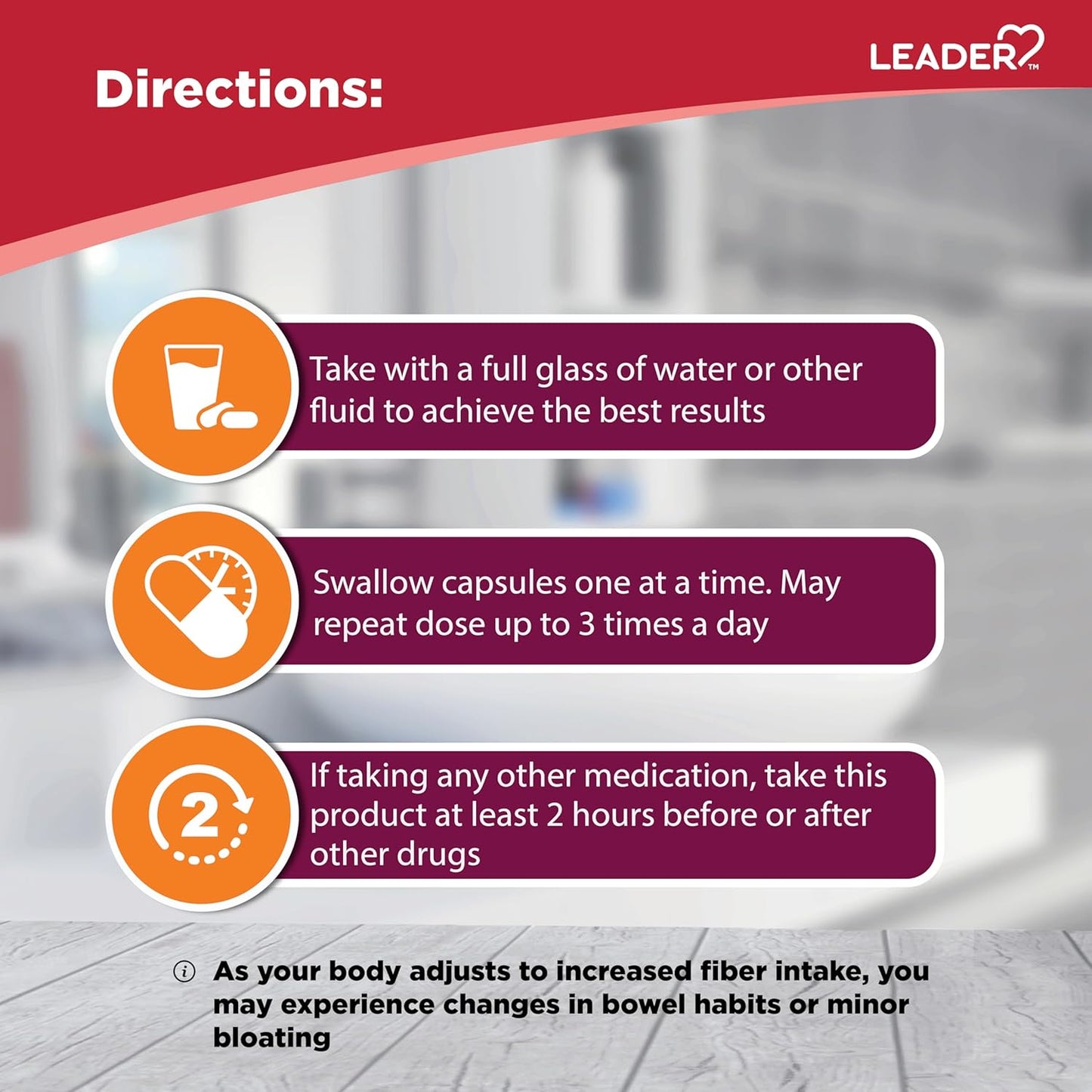 Psyllium Husk Powder Supplement for Digestive Health - 100% Natural, Plant Based Fiber Capsules, Comparable to Metamucil Multihealth