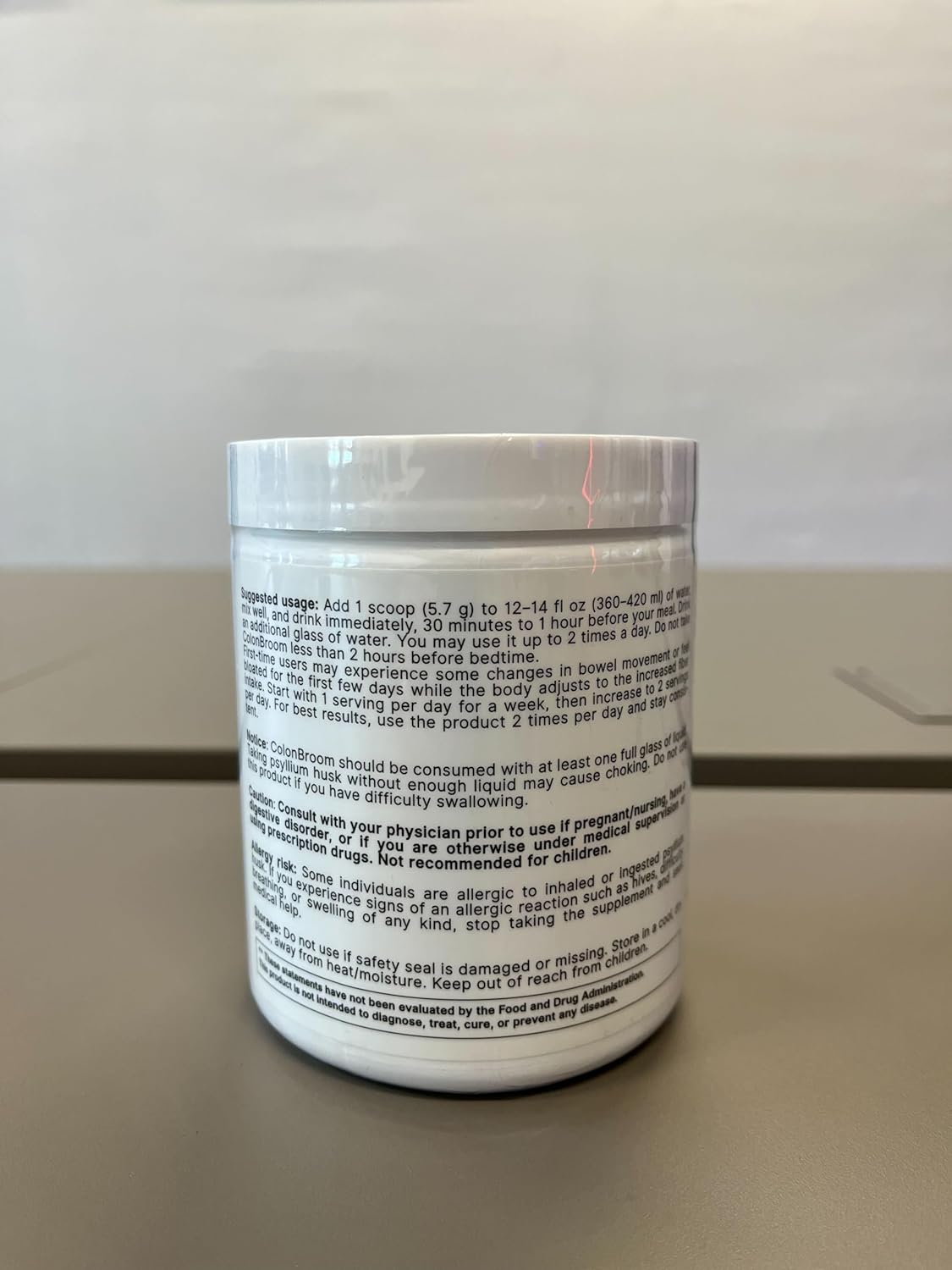 Psyllium Husk Powder with Weight Management and Sugar Craving Supplements - 60 Servings