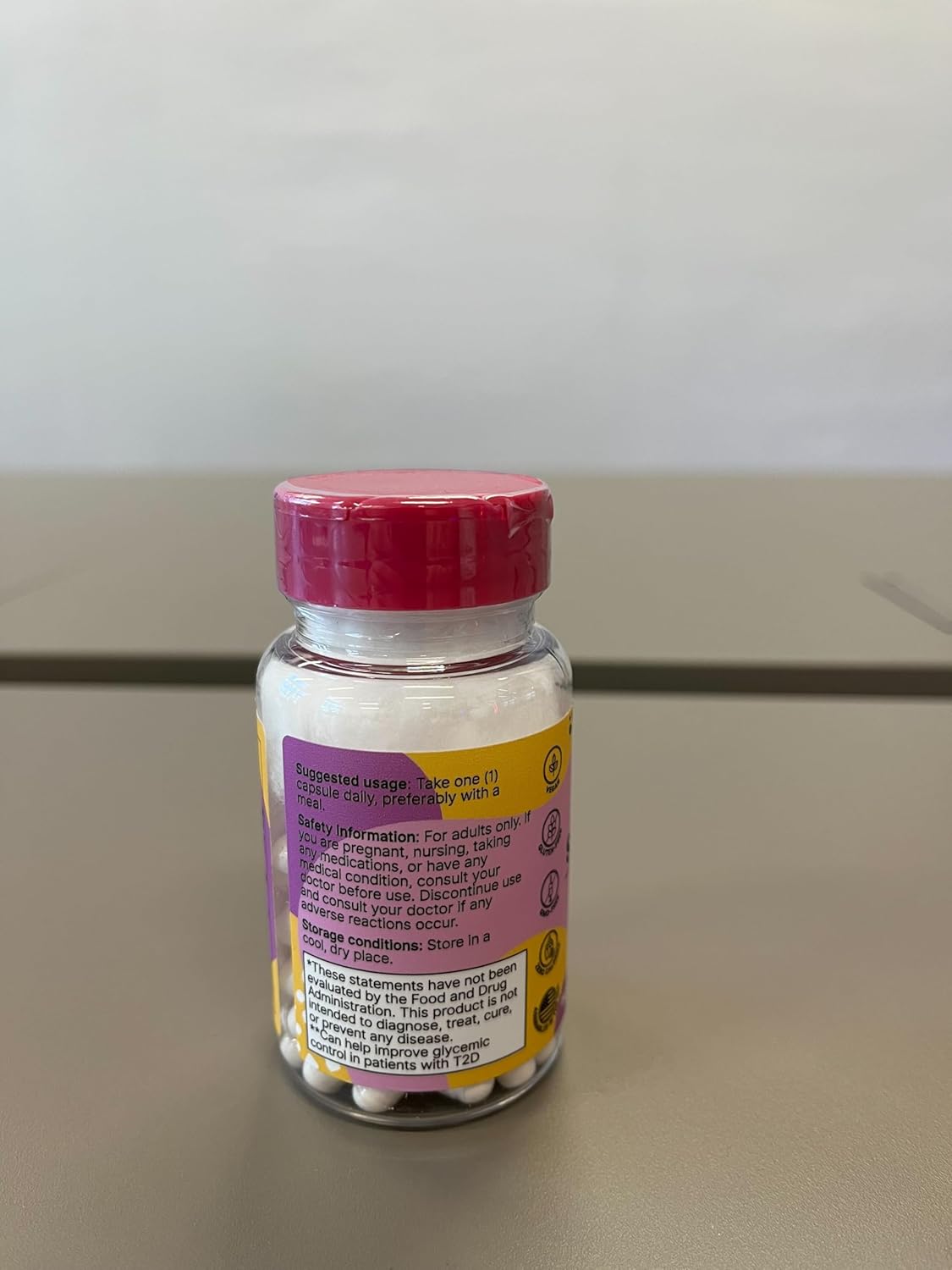 Psyllium Husk Powder with Weight Management and Sugar Craving Supplements - 60 Servings