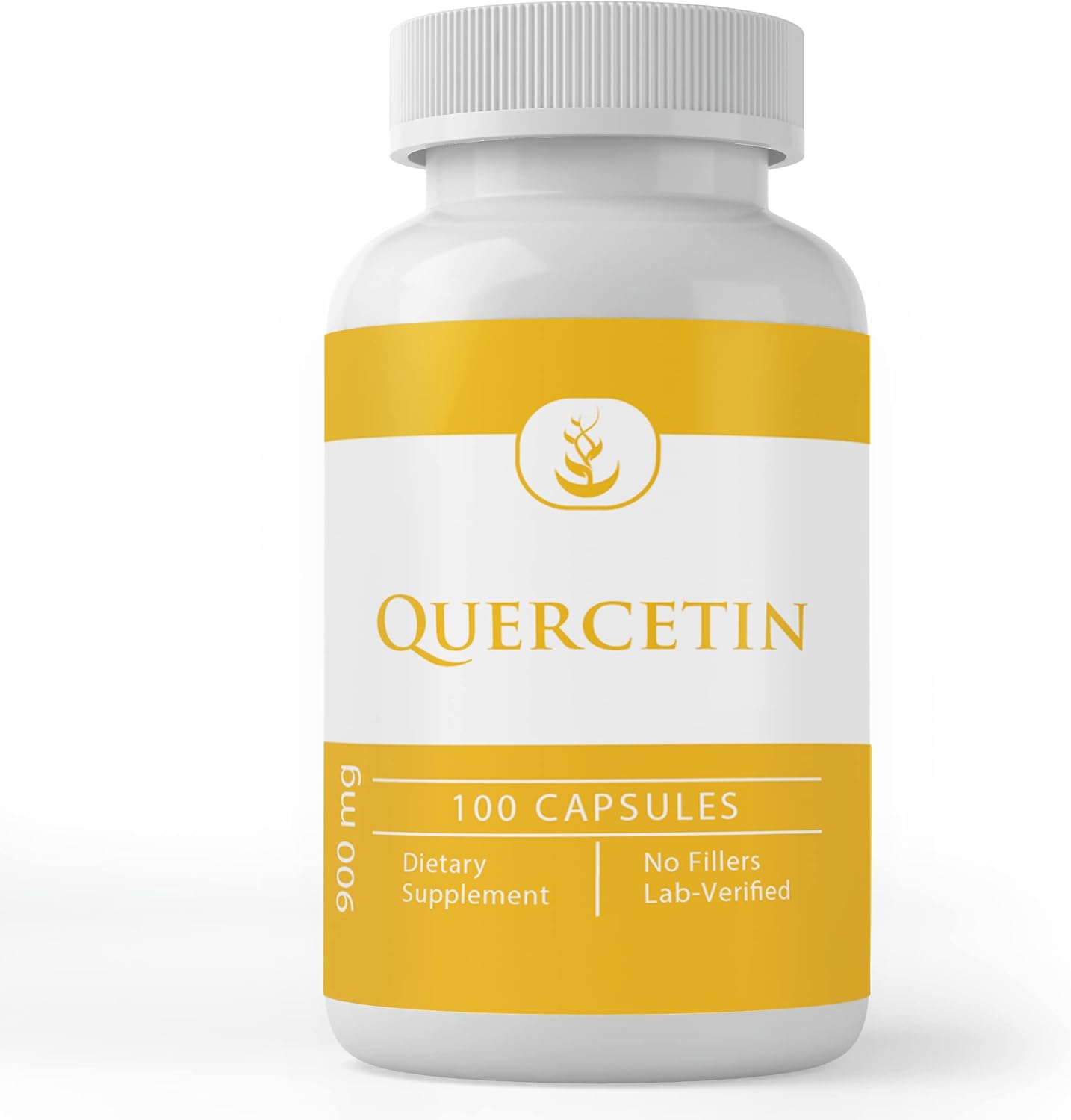 Psyllium Husk & Quercetin Capsule Bundle - 100 Capsules Each, Lab Verified, Pure Ingredients, No Additives