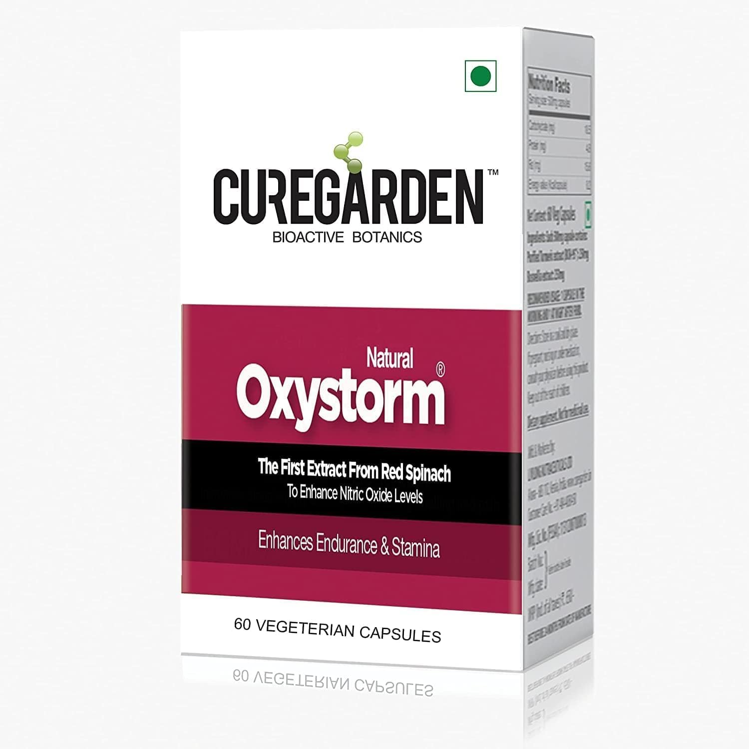 Pub Oxystorm Endurance Enhancer with Red Spinach Extract | Enhances Endurance, Boosts Circulation & Cardio Health
