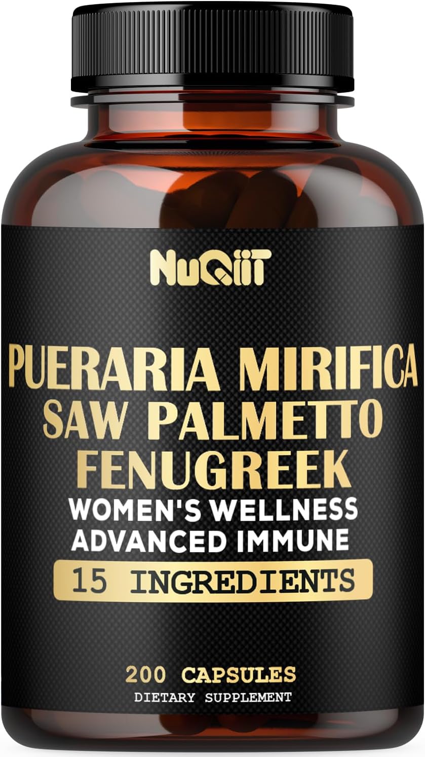 Pueraria Mirifica & Fenugreek Immune Women's Wellness Supplement - 200 Capsules