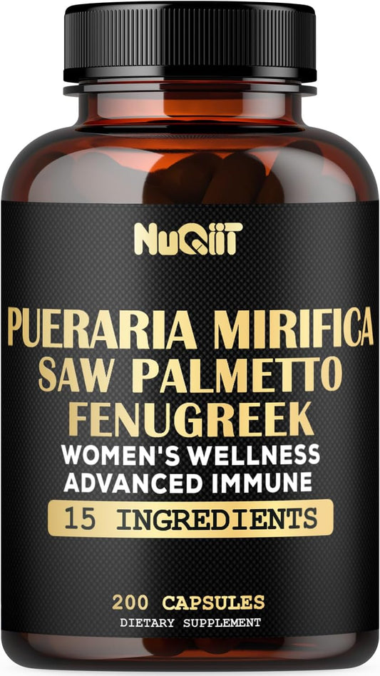 Pueraria Mirifica & Fenugreek Immune Women's Wellness Supplement - 200 Capsules