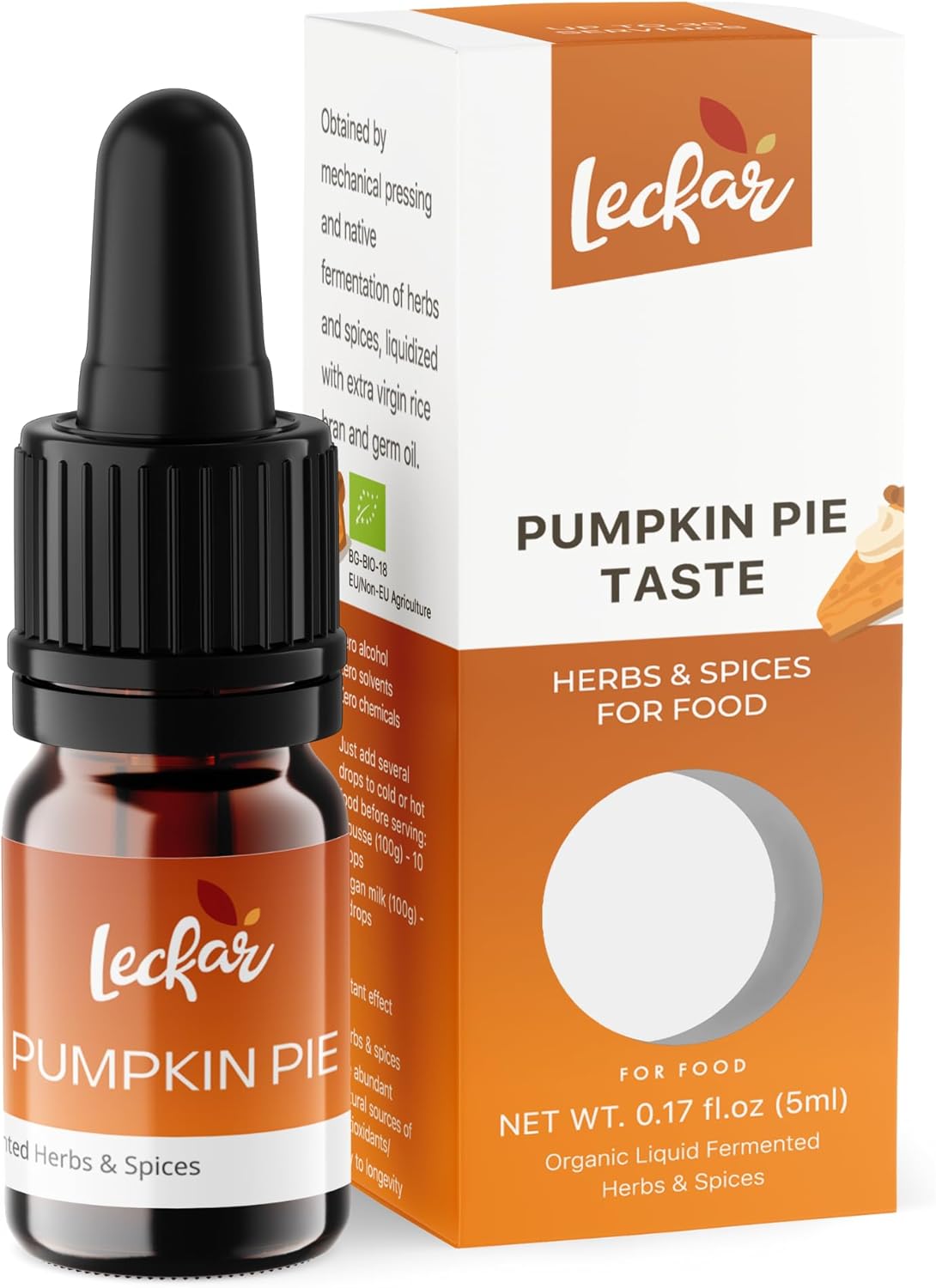 Pumpkin Pie Culinary Antioxidants: Microbiome-Friendly Liquid Fermented Botanicals by Leckar