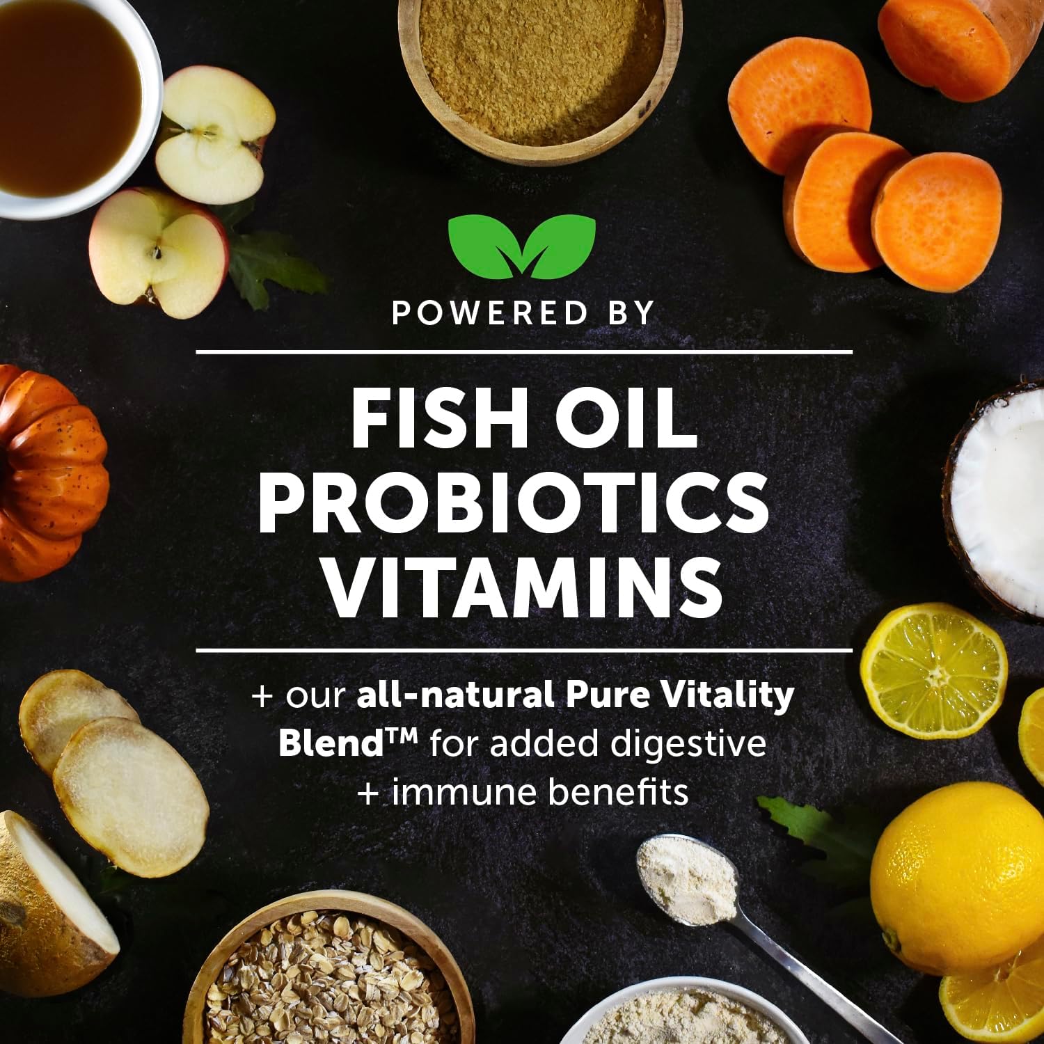 Puppy Treats with Essential Dog Supplements for Learning and Cognitive Development - Probiotics, Omega Fish Oil, Immune Support