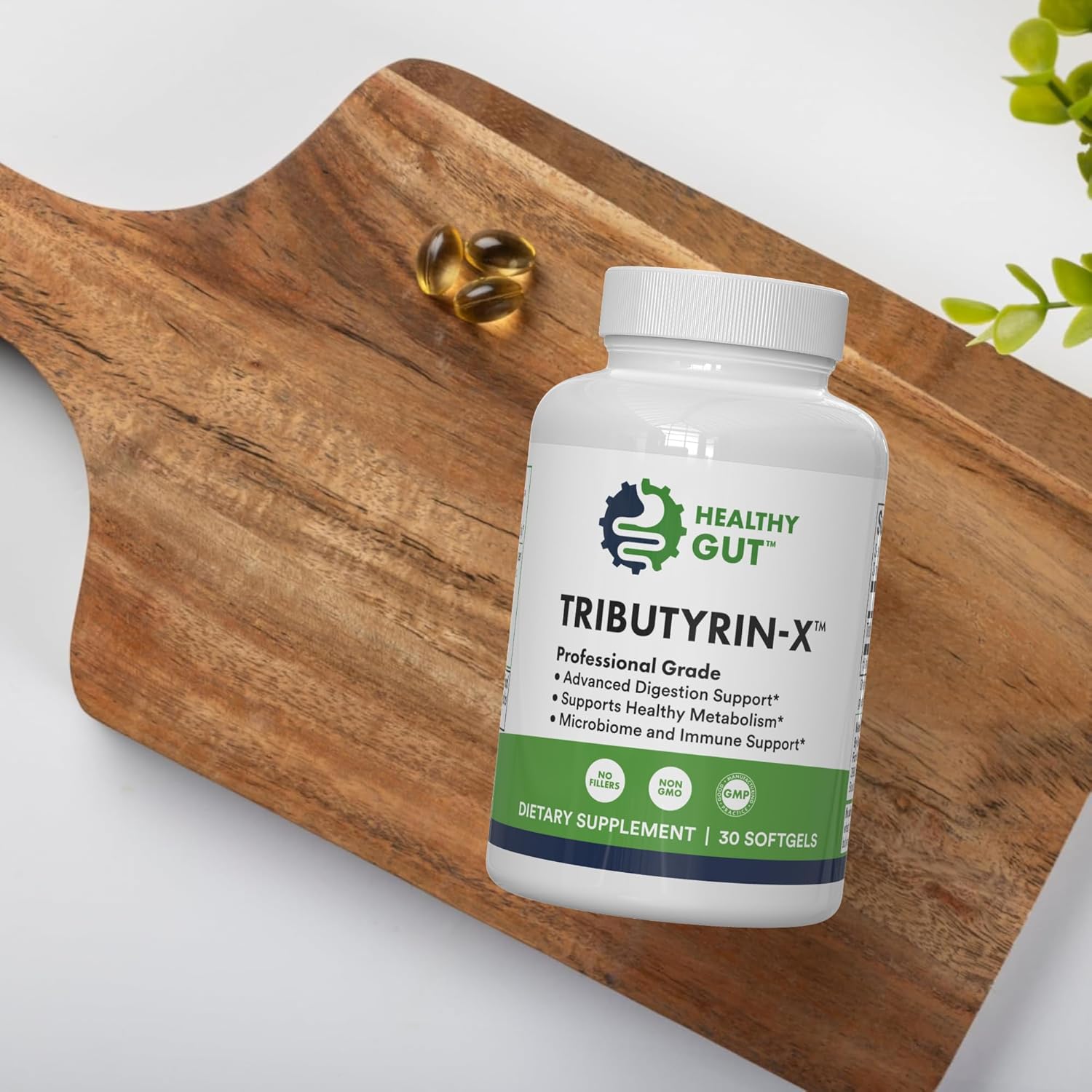 Pure and Odorless Tributyrin-X for Gut Health | Supports Histamine and Leaky Gut | 30 Servings