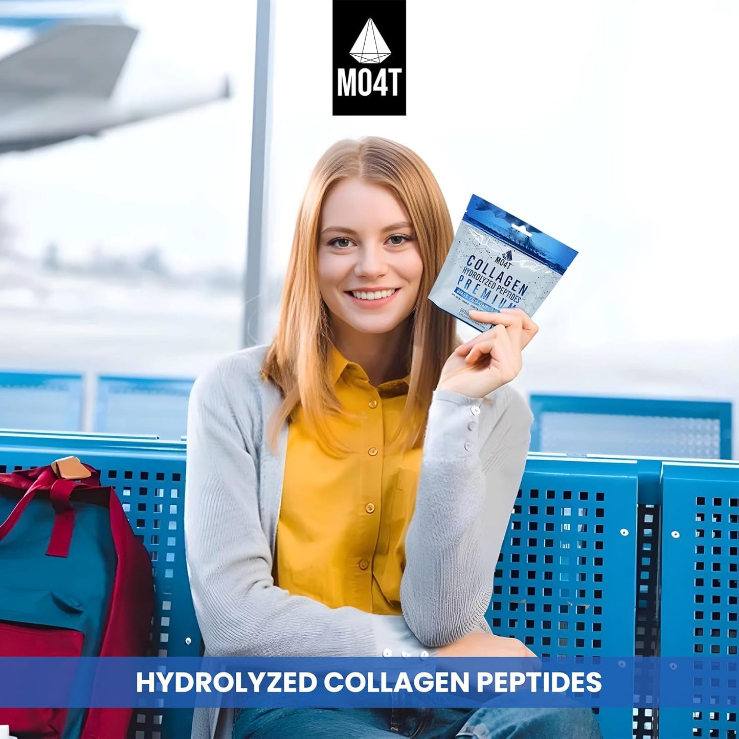 Pure Collagen Peptides Powder from Grass Fed Bovine - Supports Joints, Hair & Nails