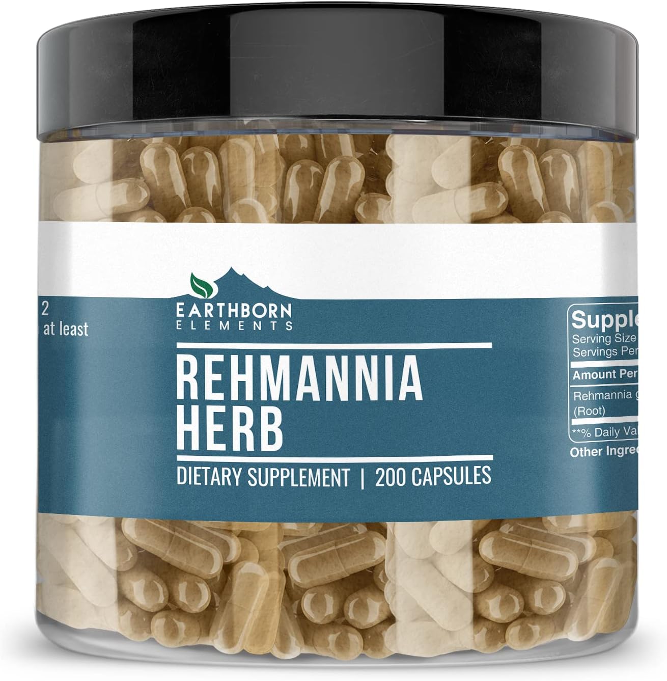 Pure Earthborn Elements Rehmannia Herb and Dong Quai Capsules, 400 Count, No Additives, Natural & Undiluted