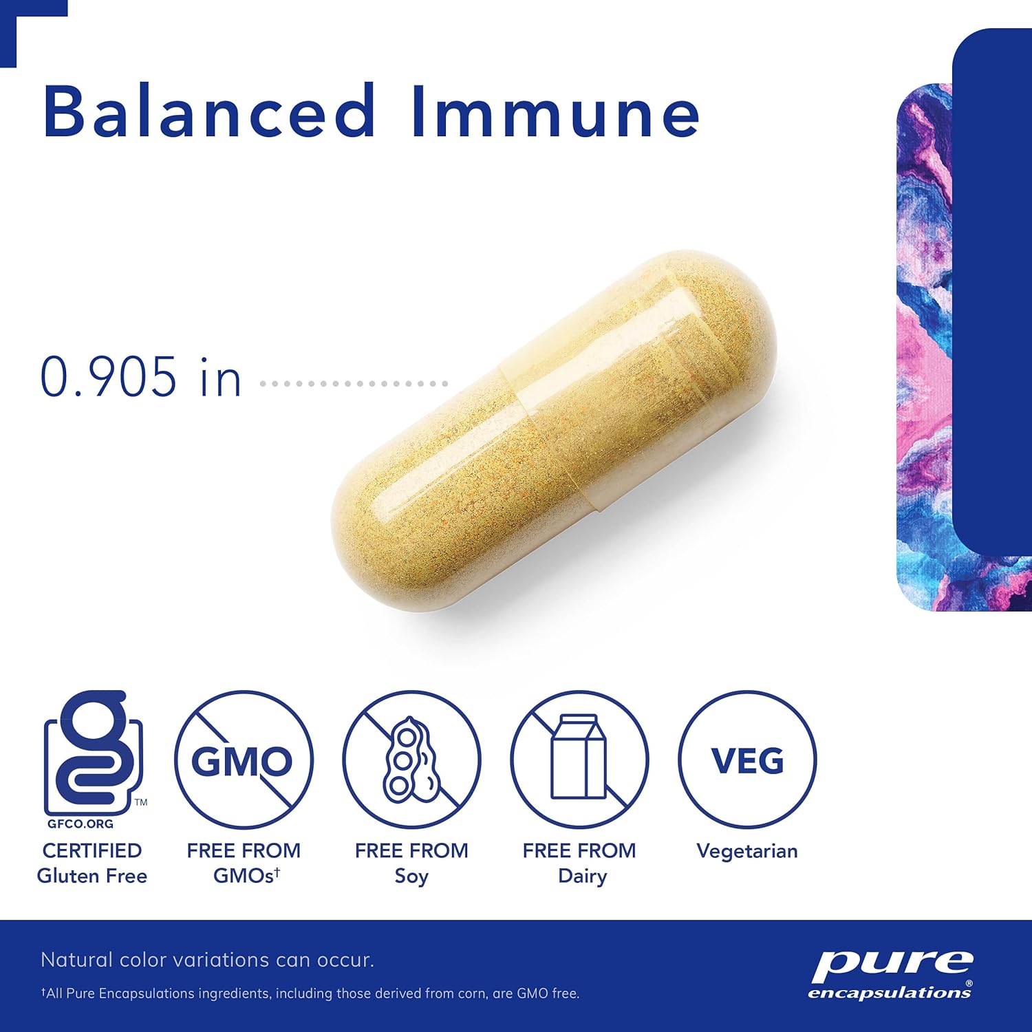 Pure Encapsulations Balanced Immune Support Formula | Promotes Joint, Gastrointestinal, & Thyroid Health | 60 Capsules