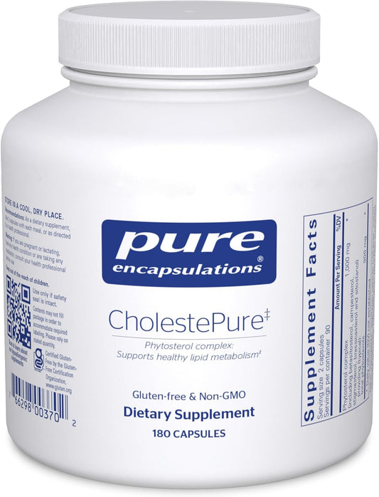 Pure Encapsulations CholestePure | Cardiovascular Health Support Supplement | 180 Capsules