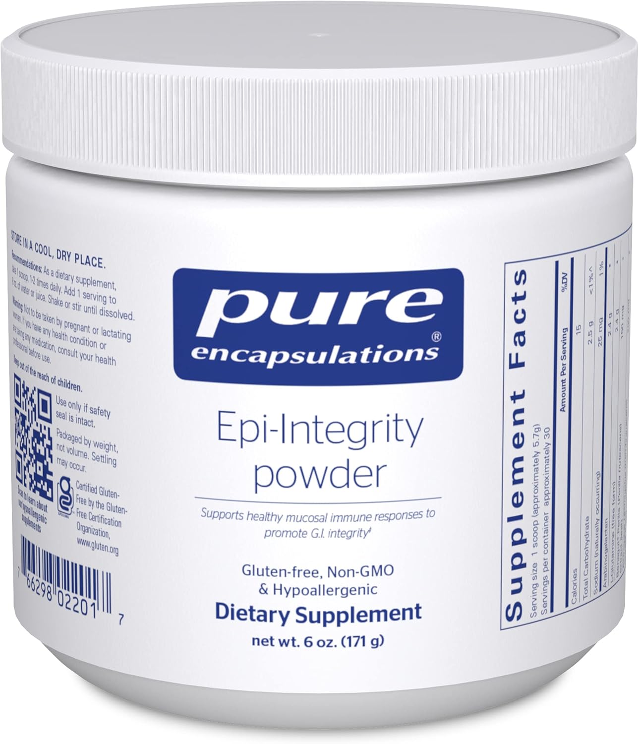 Pure Encapsulations Epi-Integrity Powder | Promotes Healthy Mucosal Immune Responses for G.I. Integrity | 6 oz