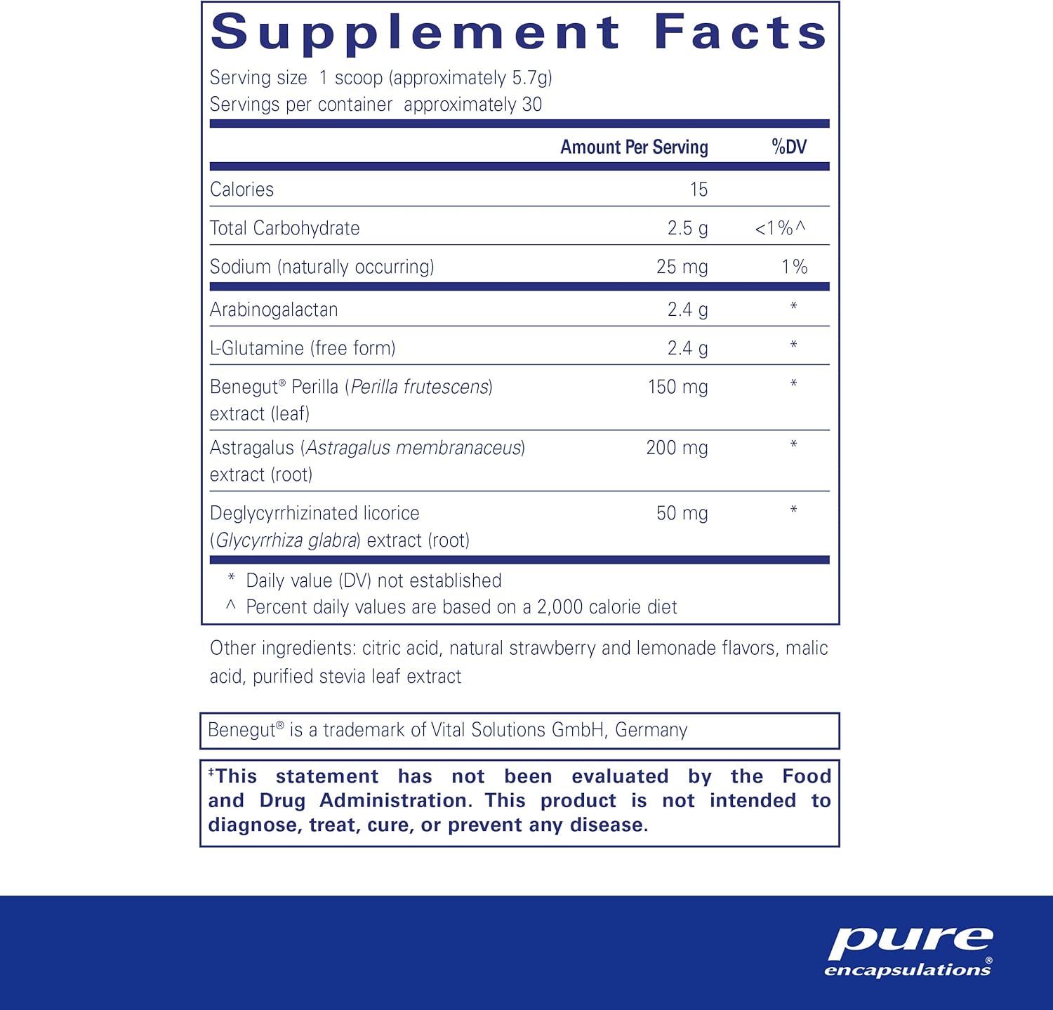 Pure Encapsulations Epi-Integrity Powder | Promotes Healthy Mucosal Immune Responses for G.I. Integrity | 6 oz