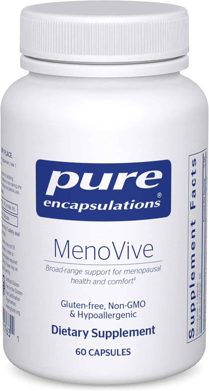 Pure Encapsulations MenoVive | Comprehensive Menopausal Health Support | 60 Capsules