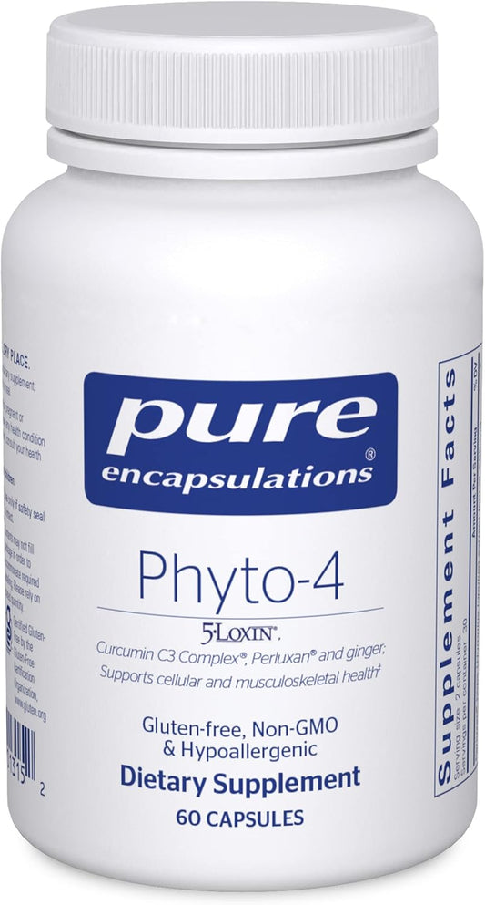 Pure Encapsulations Phyto-4 Capsules - Immune, Cellular, and Tissue Health Support - 60 Count