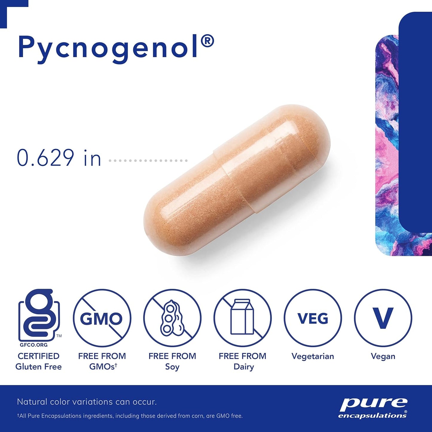 Pure Encapsulations Pycnogenol 100 mg Capsules for Vascular Health and Antioxidant Support | Hypoallergenic Supplement | 30 Count