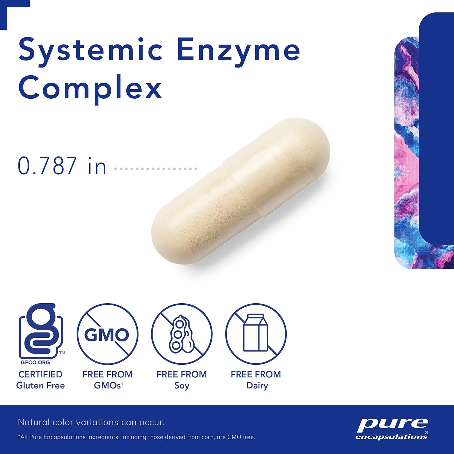 Pure Encapsulations Systemic Enzyme Complex - Promotes Muscle Recovery & Joint Health - Immune Support - Gluten Free & Non-GMO - 180 Capsules