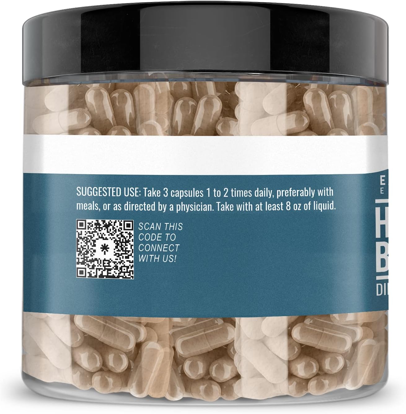 Pure Hawthorn Berry Extract Capsules - 200 Count, No Additives, Earthborn Elements