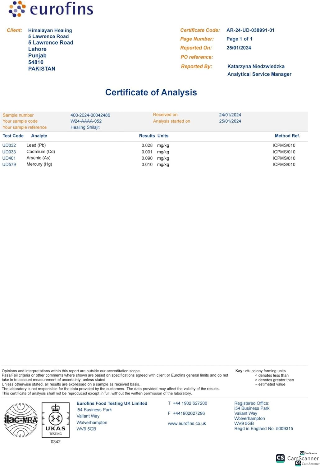 Pure Himalayan Shilajit Resin - Natural and Potent Supplement for Men and Women | 20g with Measuring Spoon | Third Party Tested | 60 Days Sun Dried