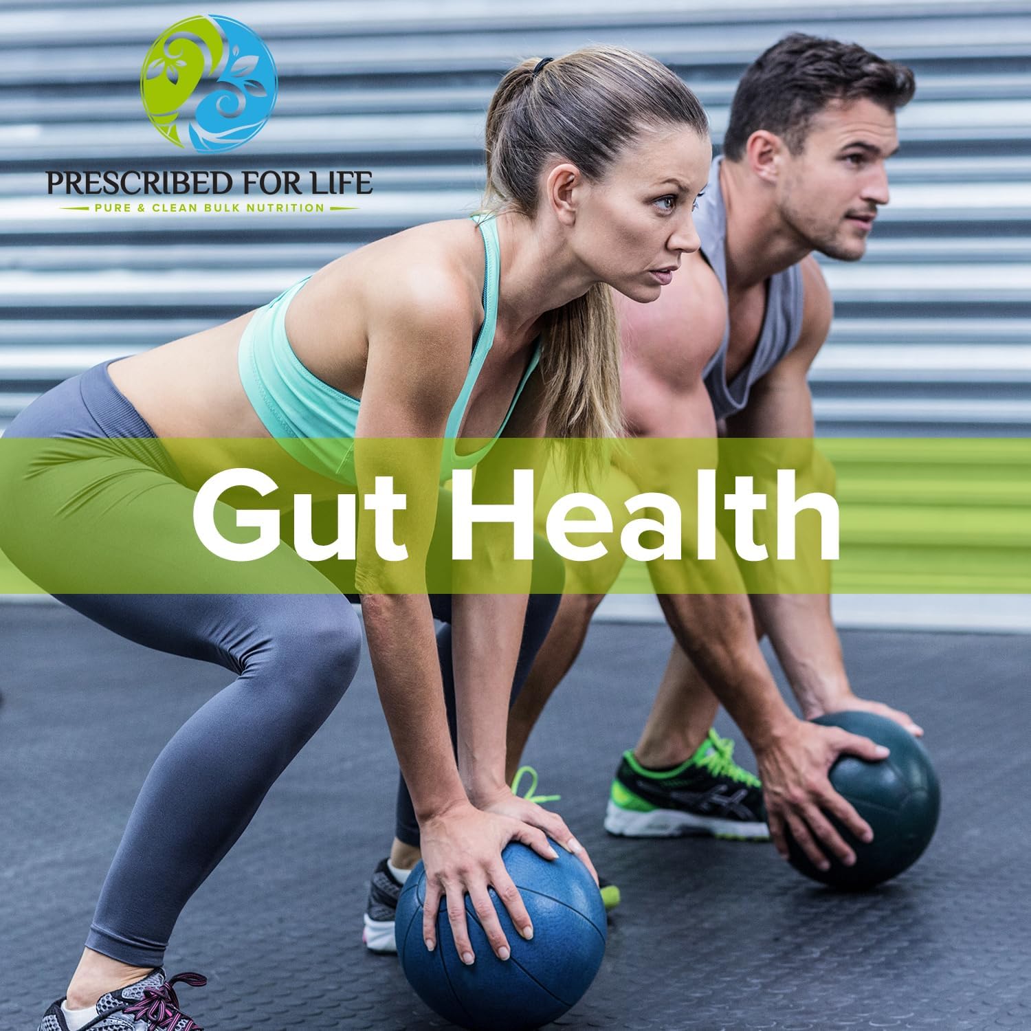 Pure L Glutamine Powder - 10kg (22lb) Amino Acid Supplement for Gut Health & Muscle Recovery - Gluten Free, Vegan, Kosher, Non GMO - By Prescribed For Life