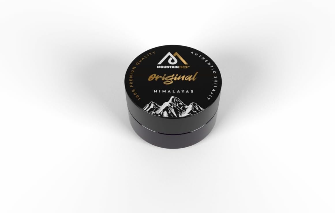 Pure Natural Shilajit from Himalayas - Hand Harvested, 45g with Fulvic & Humic Acid