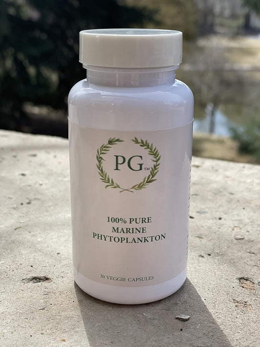 Pure Organic Marine Phytoplankton Powder - High Yield SOD Enzyme - Contaminant-Free Superfood - 15g