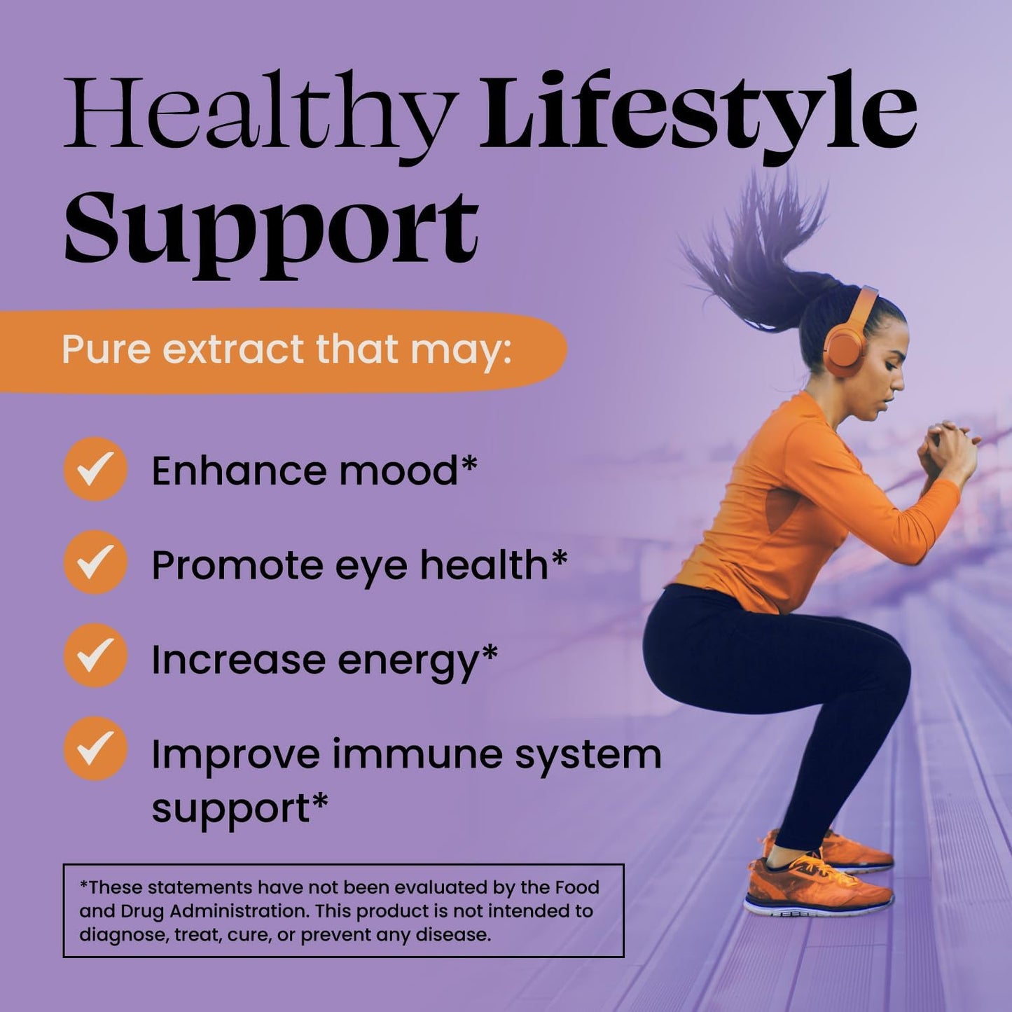 Pure Saffron Extract Capsules - 88.5mg for Optimal Mood, Energy, and Metabolism - Vegetarian, Non-GMO, Gluten and Soy-Free - 90 Count