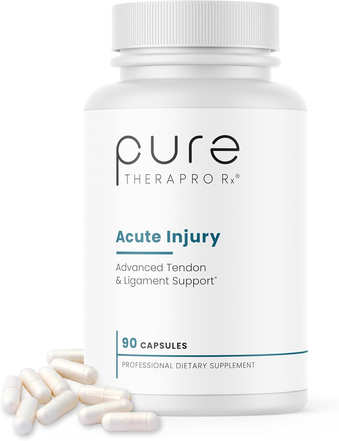 Pure TheraPro Rx Acute Injury Support for Tendon & Ligament Health - 90 Capsules