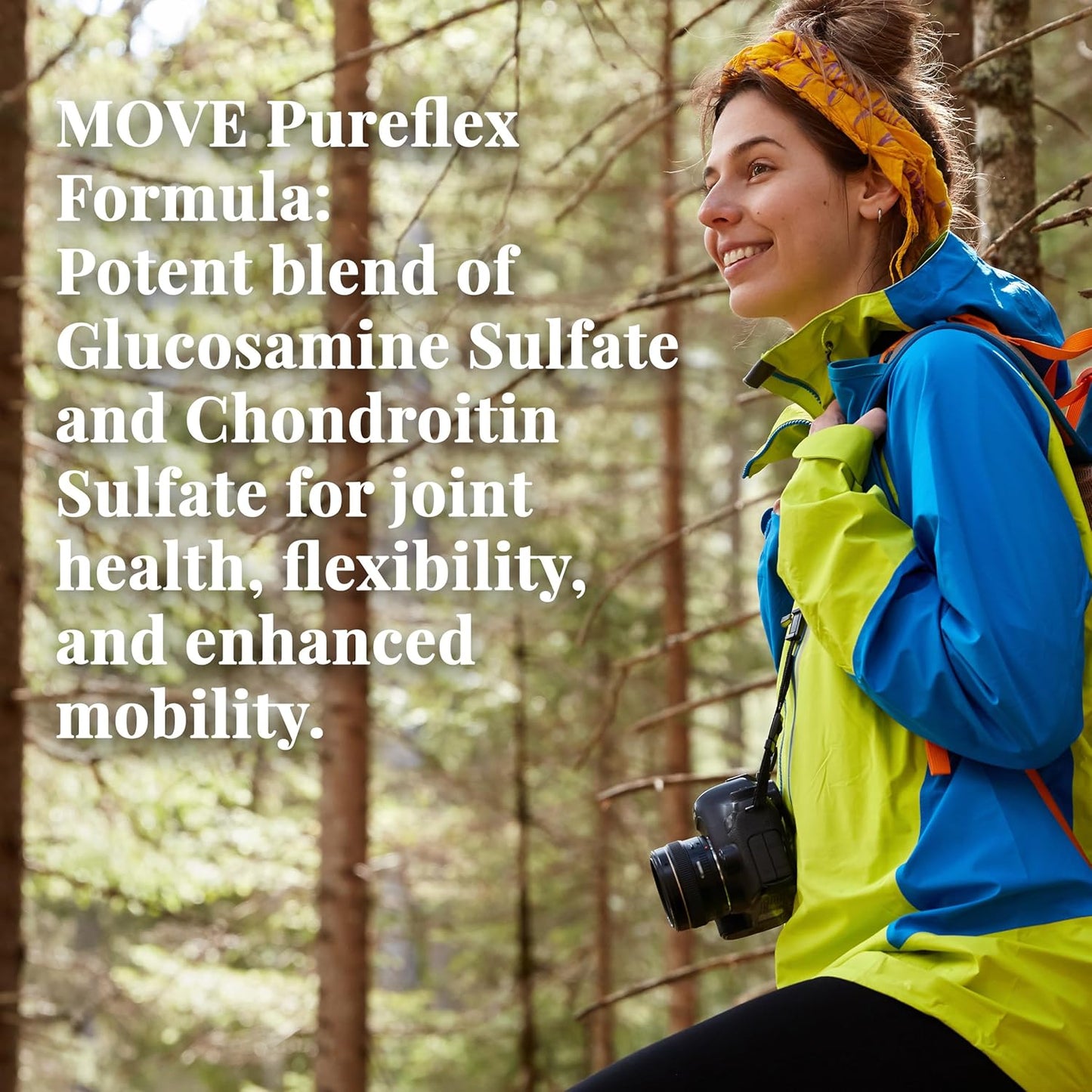 Pureflex Glucosamine Chondroitin - Joint Support Supplement for Flexibility & Mobility - 240 Capsules