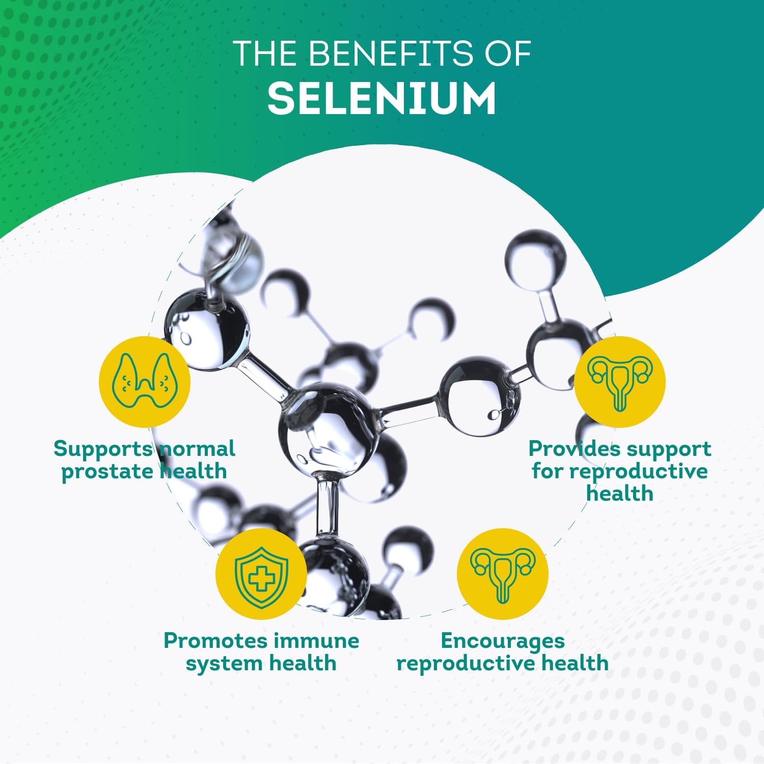 PurePremium Selenium 200mcg Supplement - Essential Mineral for Thyroid, Immune System, and Prostate - 3 Month Supply