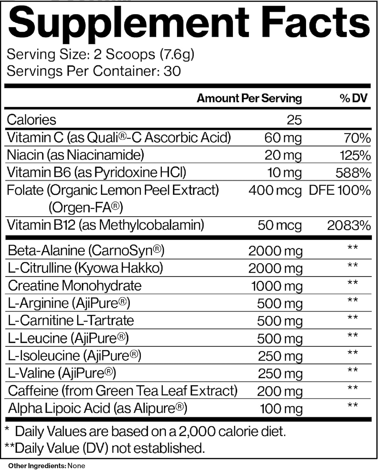 PurePump All-Natural Pre-Workout Powder - Boost Energy, Focus, and Endurance with Citrulline and Beta Alanine - Paleo, Keto, Vegan - Unflavored - 30 Servings