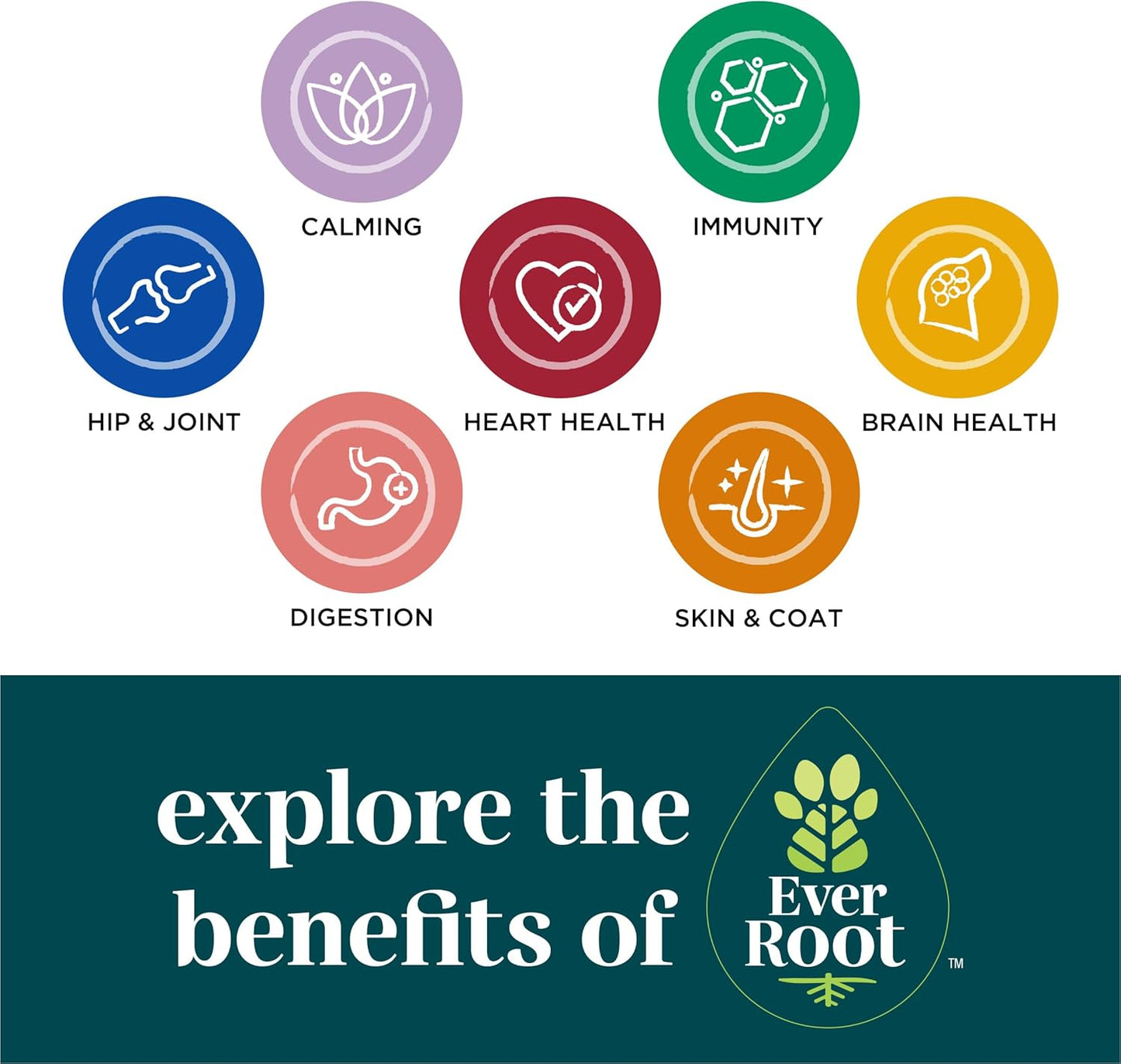 Purina EverRoot Immunity Dog Supplement Chewable Tablets with Spirulina & Antioxidants - 3.6 oz.